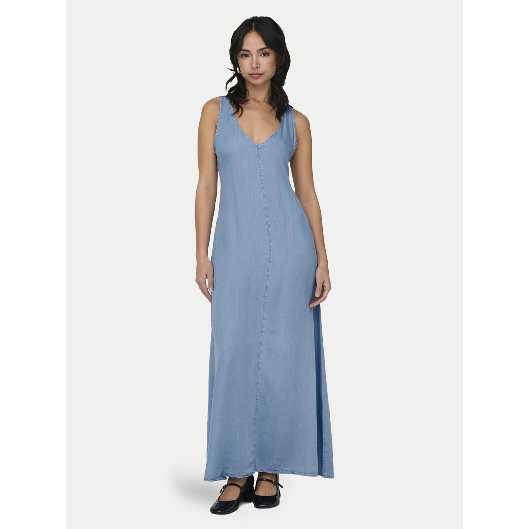 ONLY Sommerkleid Brighton 15318546 Blau Loose Fit