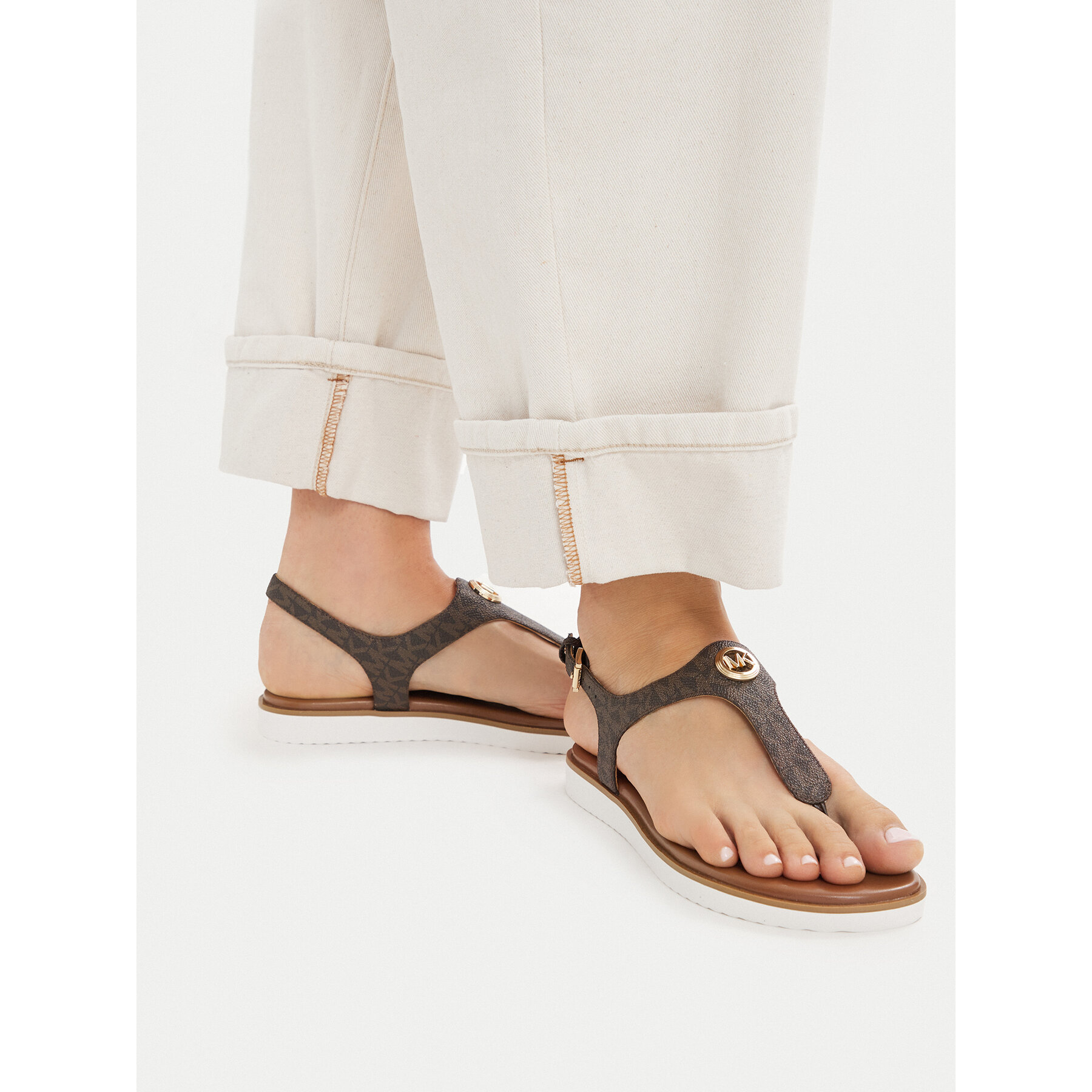 Sandali MICHAEL Michael Kors Val Thong 40R6VAFS1B Rjava