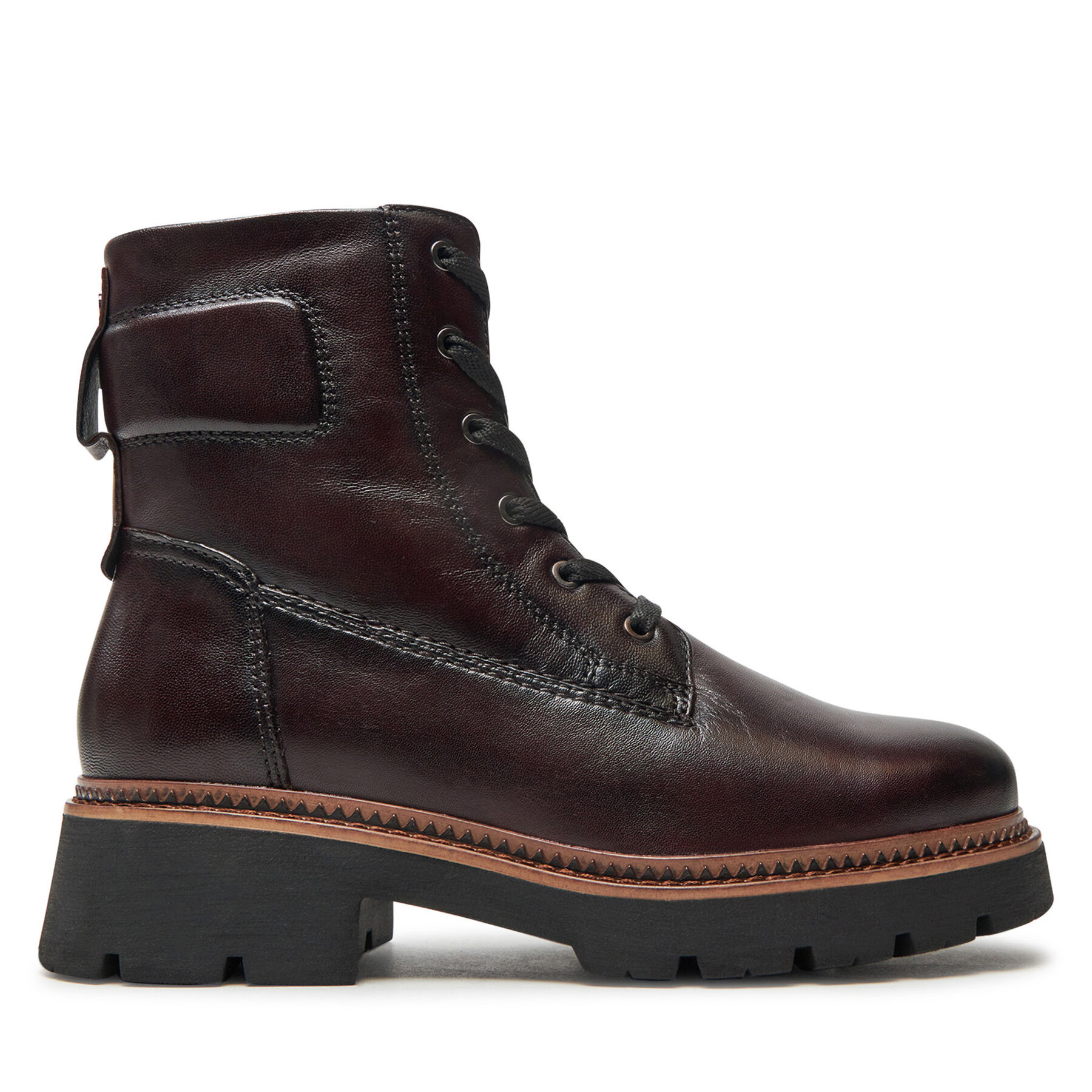 Damen Stiefeletten Tamaris, Schuhgröße 39, Dunkelrot, 1-25260-41