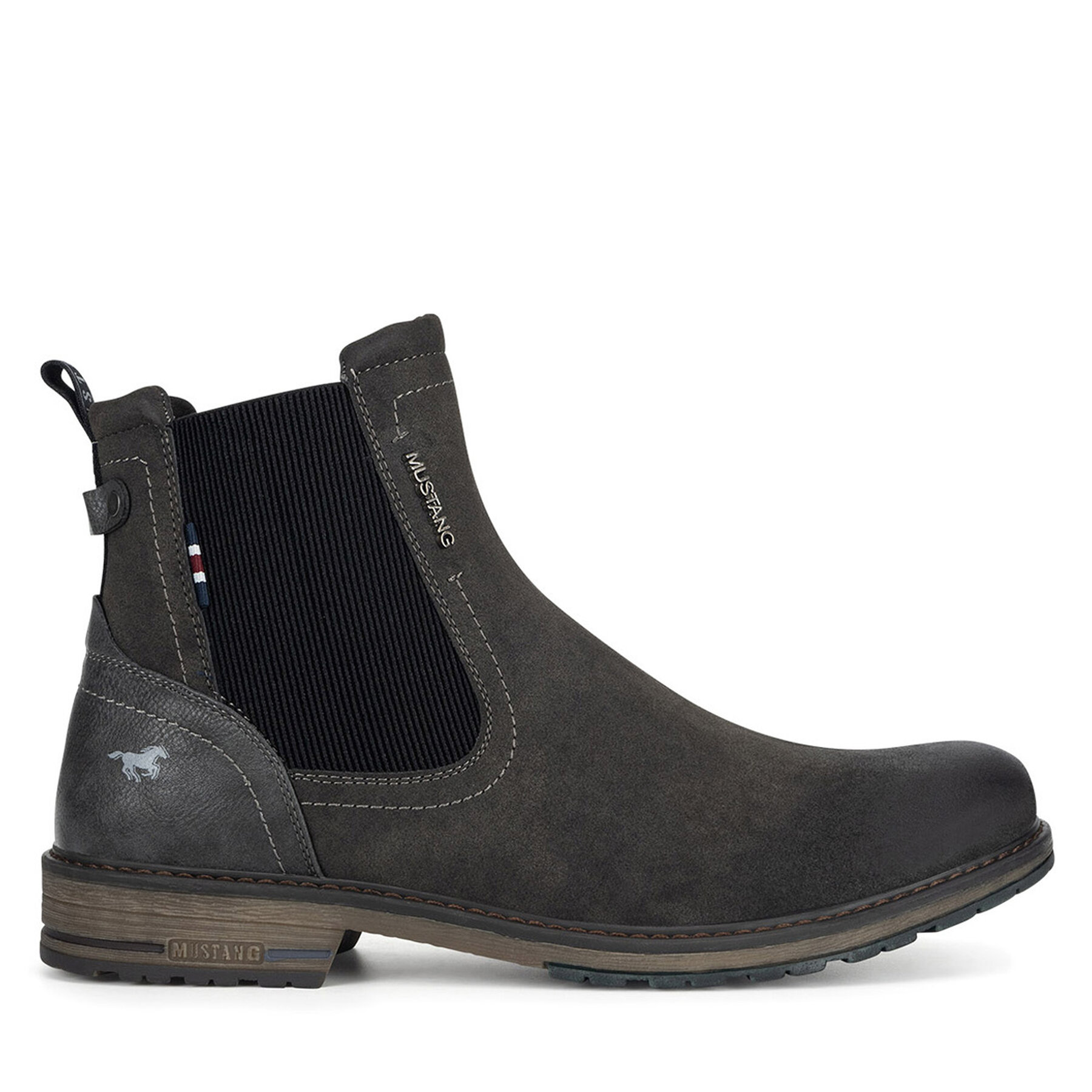 Botines planos Mustang 4157-608 Gris