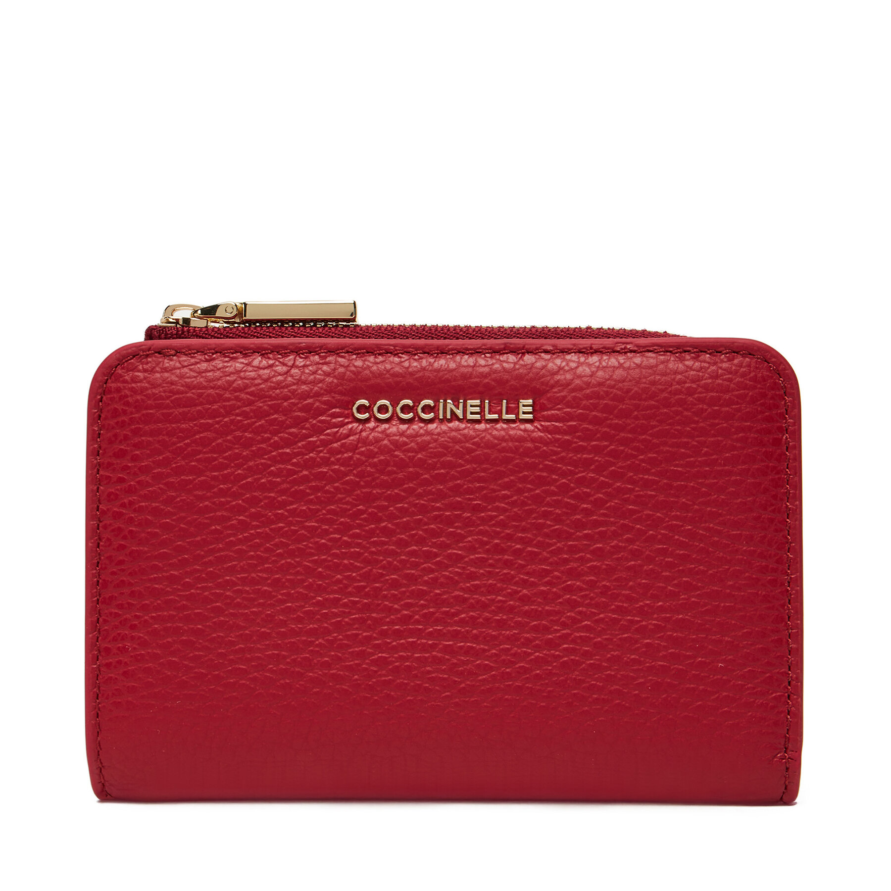 Portofel Mare de Damă Coccinelle MW5 Metallic Soft E2 MW5 11 D1 01 Roșu
