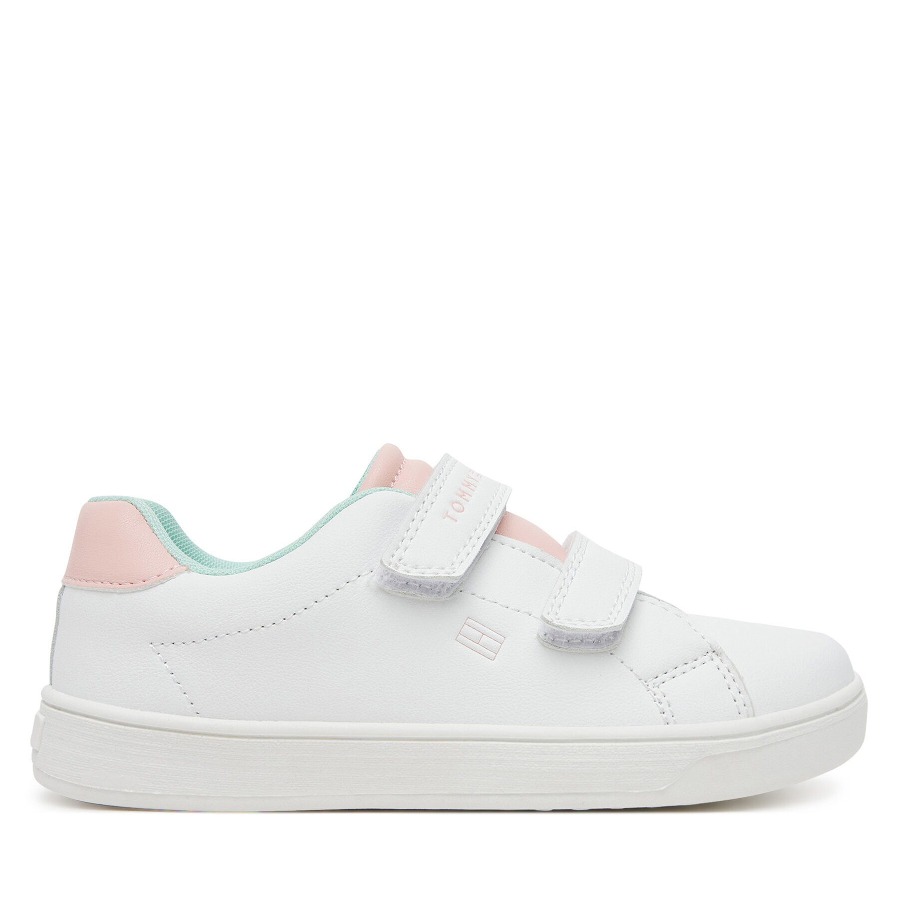 Tommy Hilfiger Dievča Sneakersy, Rozmer: 34, Biela, Low Cut Velcro Sneaker T1A9-33727-1355 S