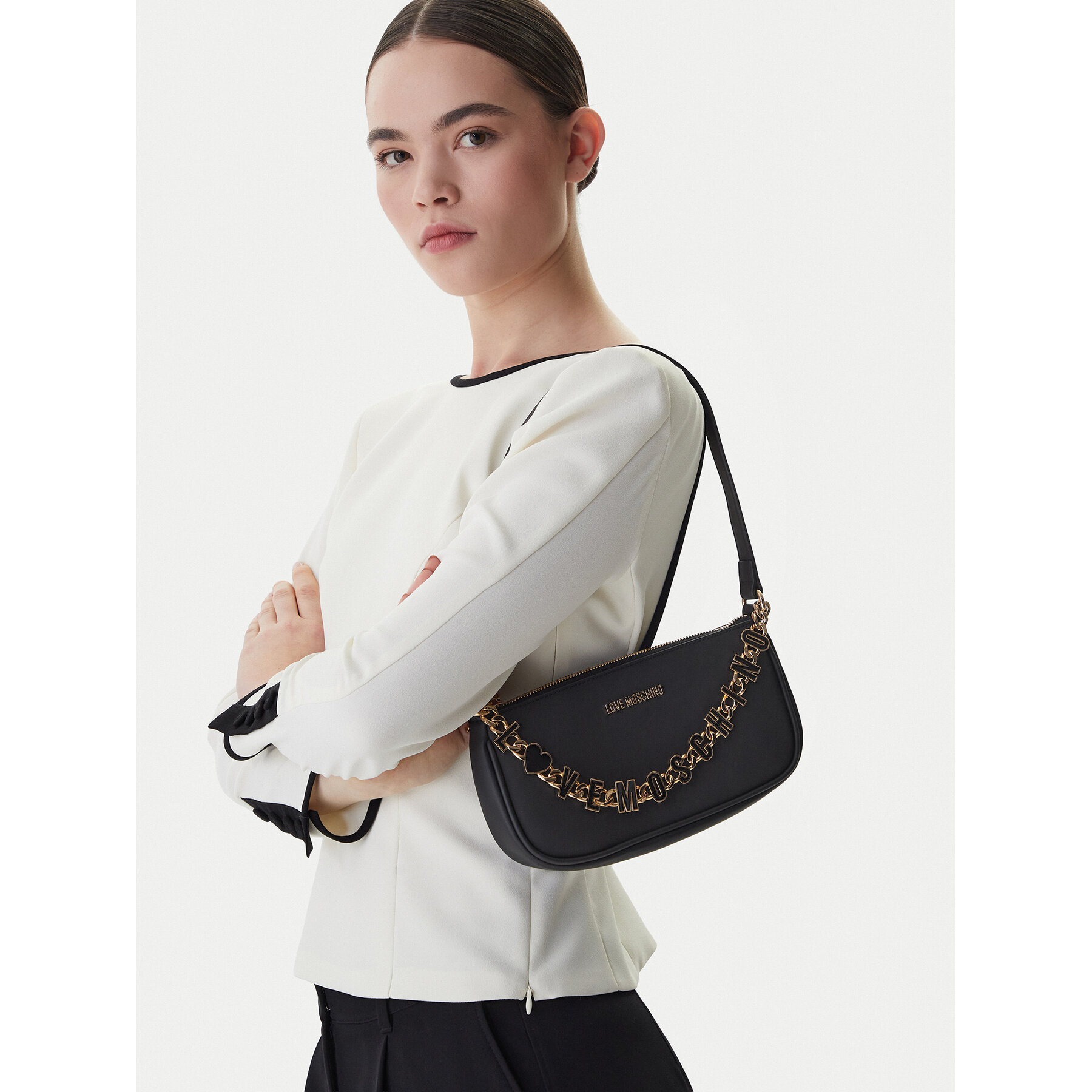 Torbica LOVE MOSCHINO JC4154PP1OL1700A Crna
