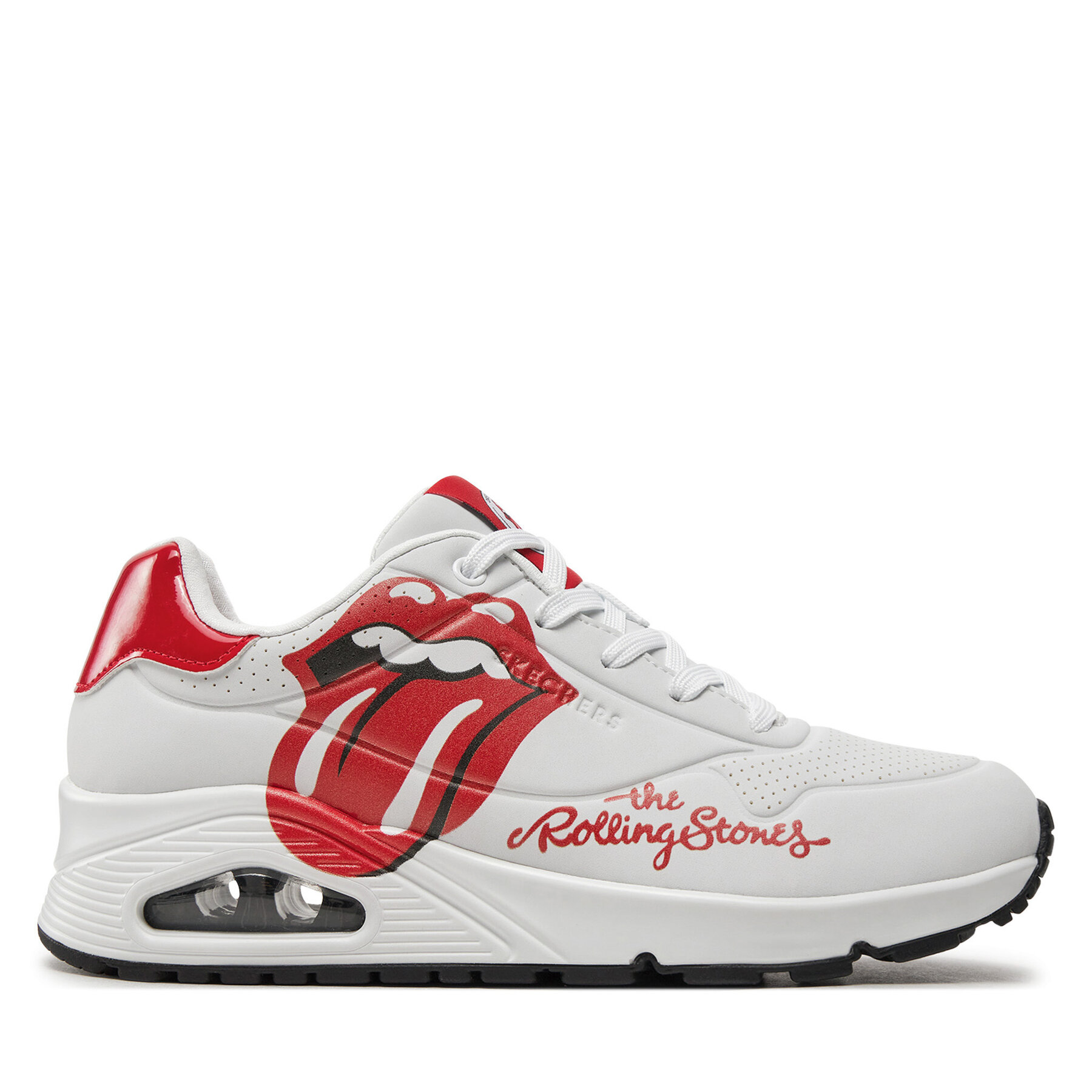 Zapatillas Skechers Uno-Rolling Stones Single 177965 WRD Blanco