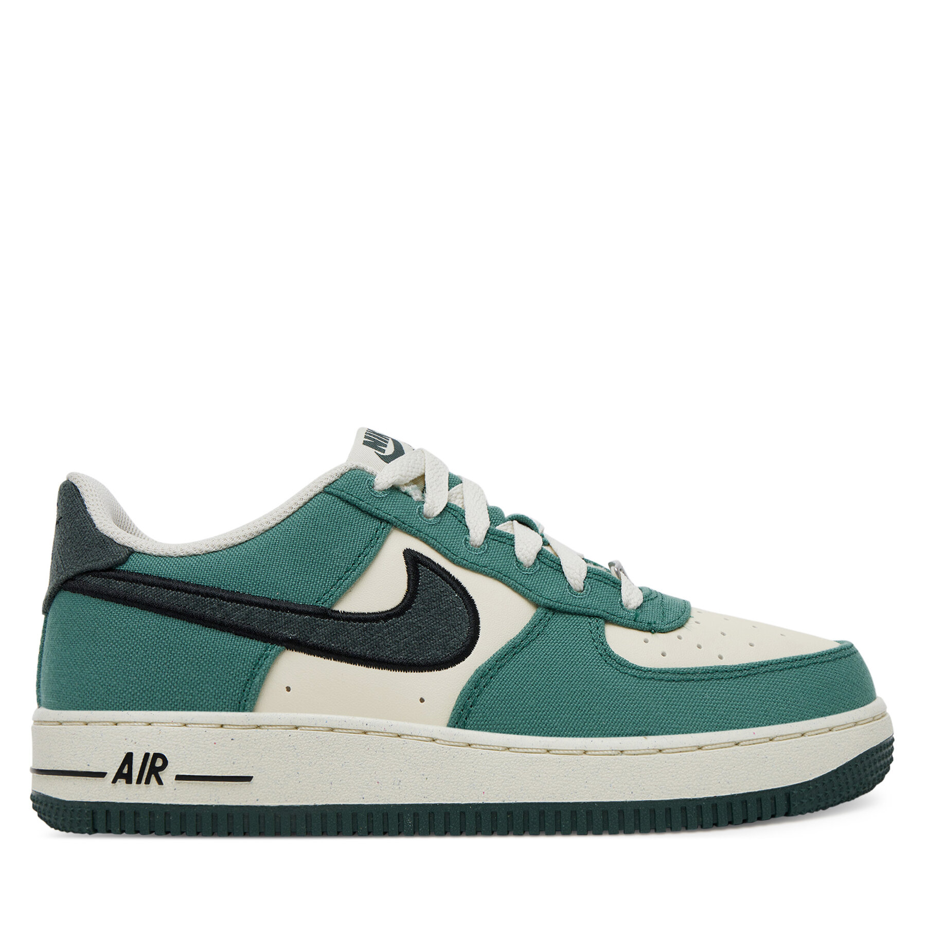 Sneakersy Nike Aire Force 1 LV 8 FN4731 100 GS Zelená