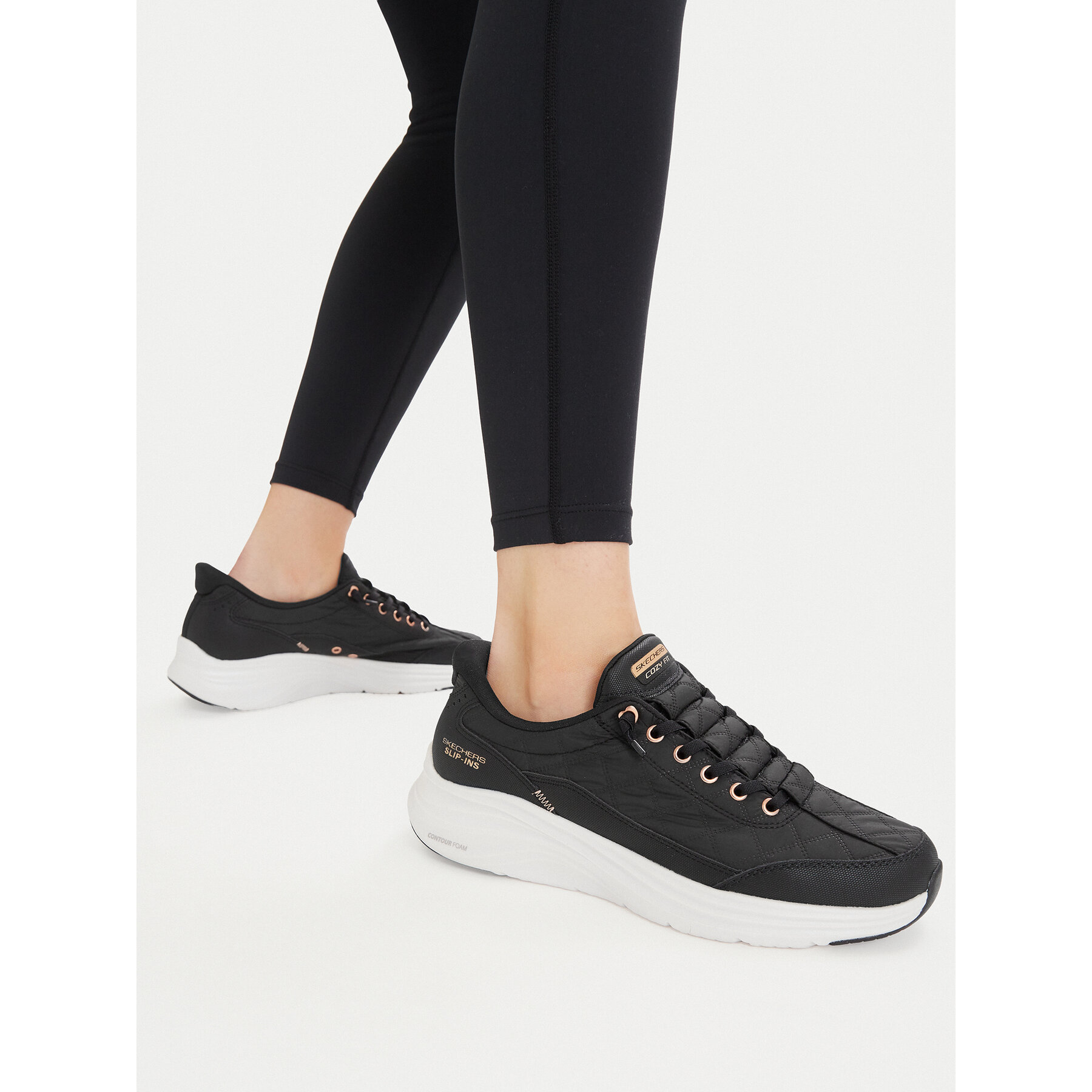 Sneakers Skechers Contour Foam 150413/BKRG Negru