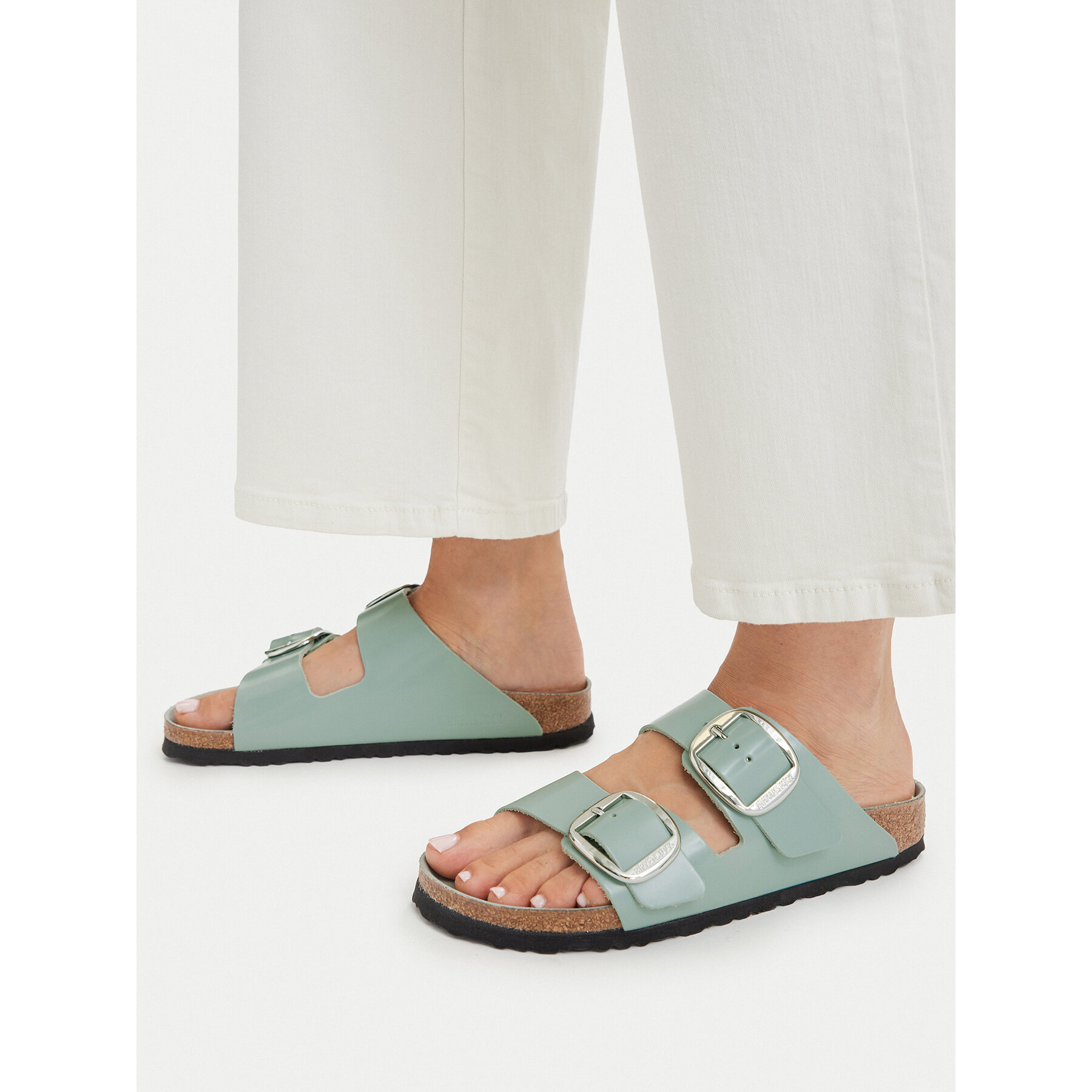 Παντόφλες Birkenstock Arizona Big Buckle Hex 1031882 Πράσινο
