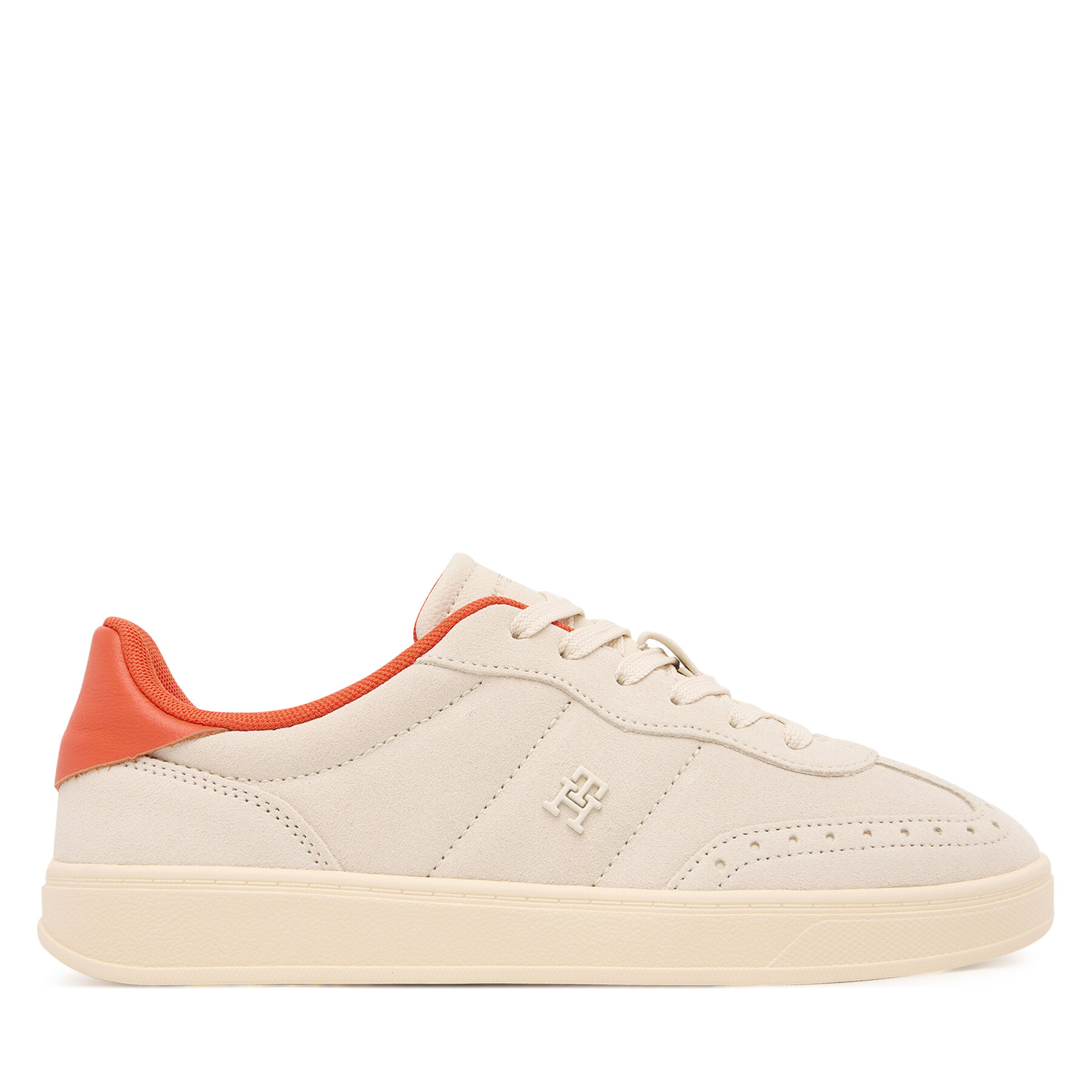Sneakersy Tommy Hilfiger Heritage FW0FW08822 Écru