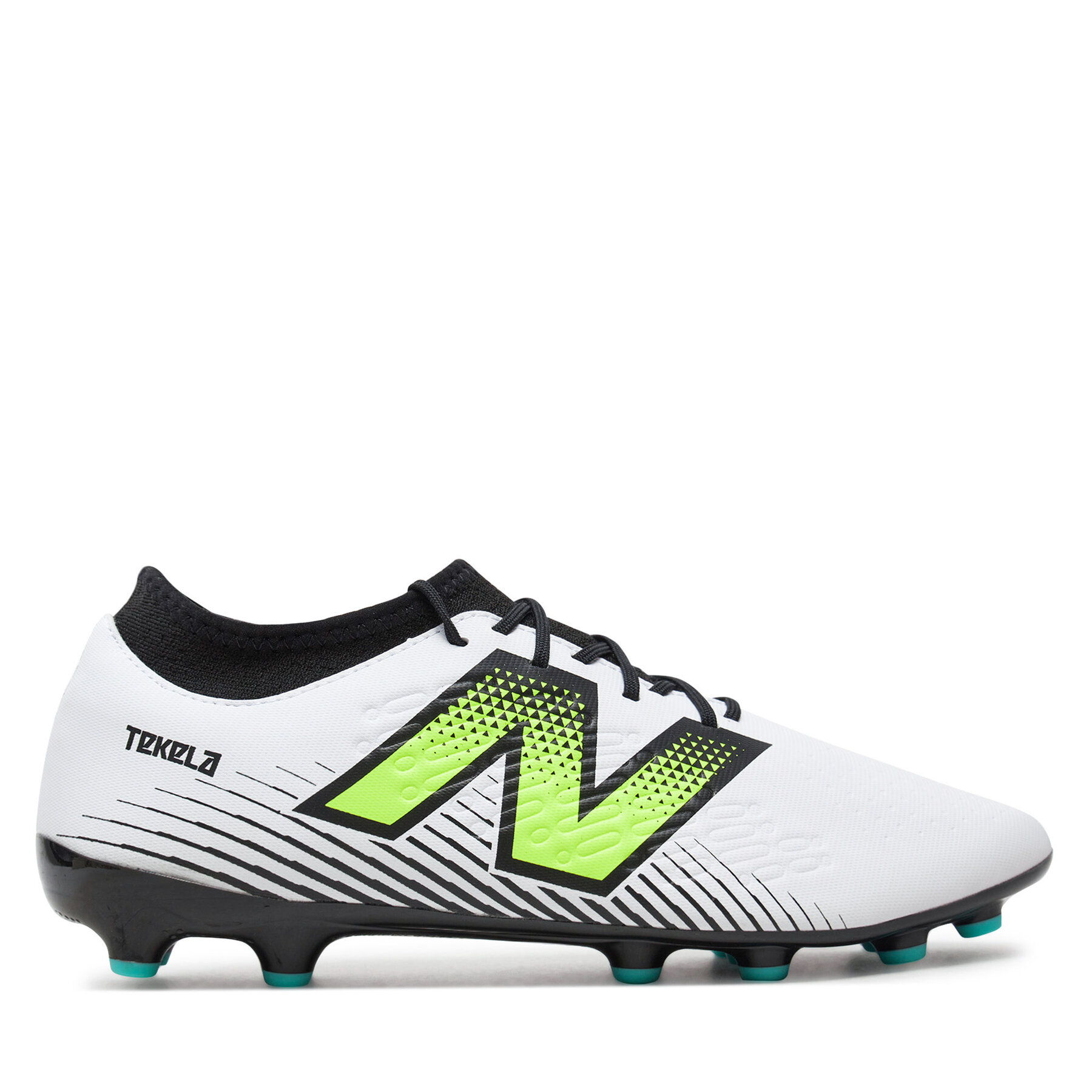 Ghete pentru fotbal New Balance Tekela Magique Ag V4  ST3AH45 Alb