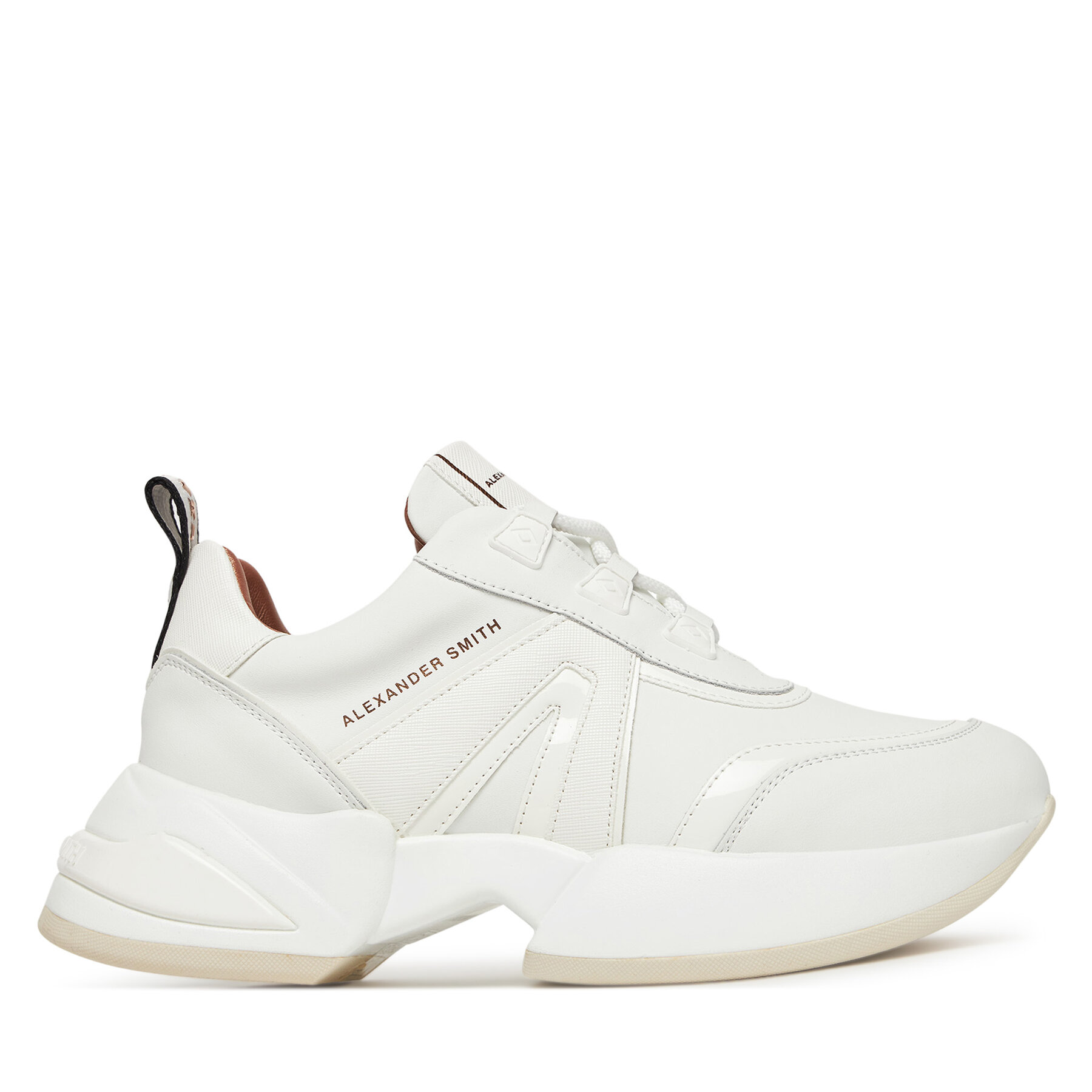 Dámske Sneakersy Alexander Smith, Rozmer: 41, Biela, Marble ASBBMBW 1008