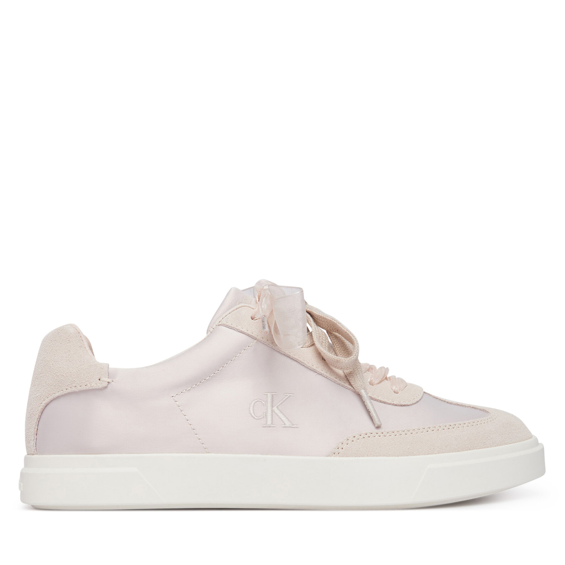 Superge Calvin Klein Low Pro Cupsole Wt Satin Mix HW0HW03288 Rjava