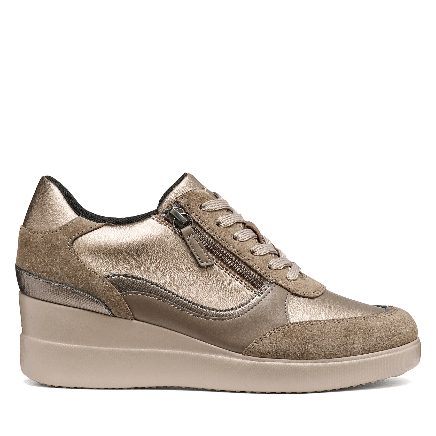 Tenisice Geox D Stardust D6630B 0AJ22 C3056 Svijetlo smeđa