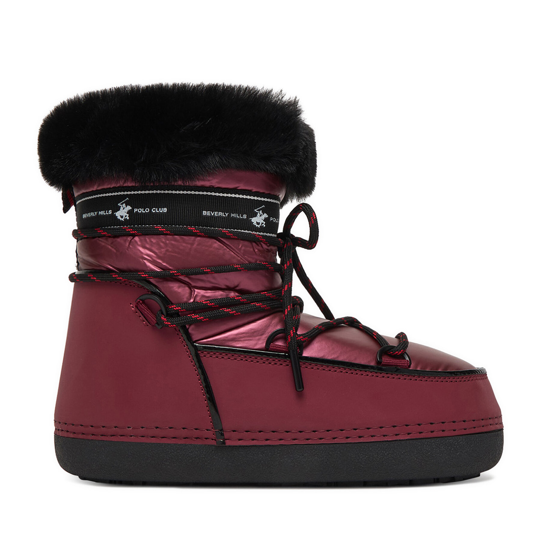Μπότες Χιονιού Beverly Hills Polo Club GH-9094 Μπορντό