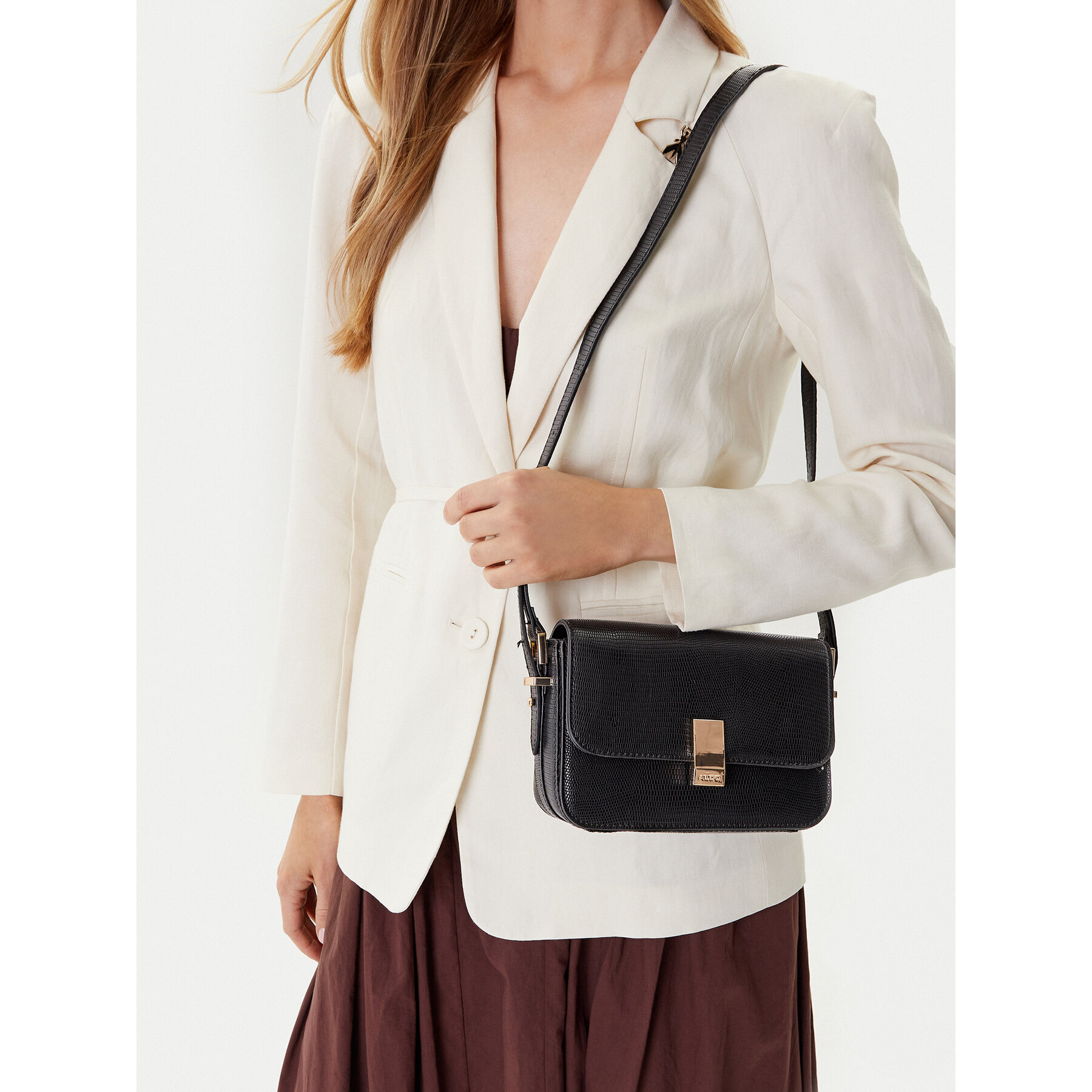 Дамска чанта Aldo Eteini 13989641 Черен