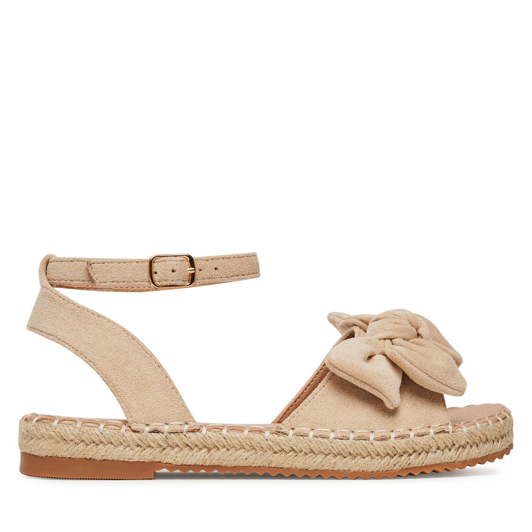 Damskie DeeZee Espadryle, Rozmiar 40 Beżowy LE601-107