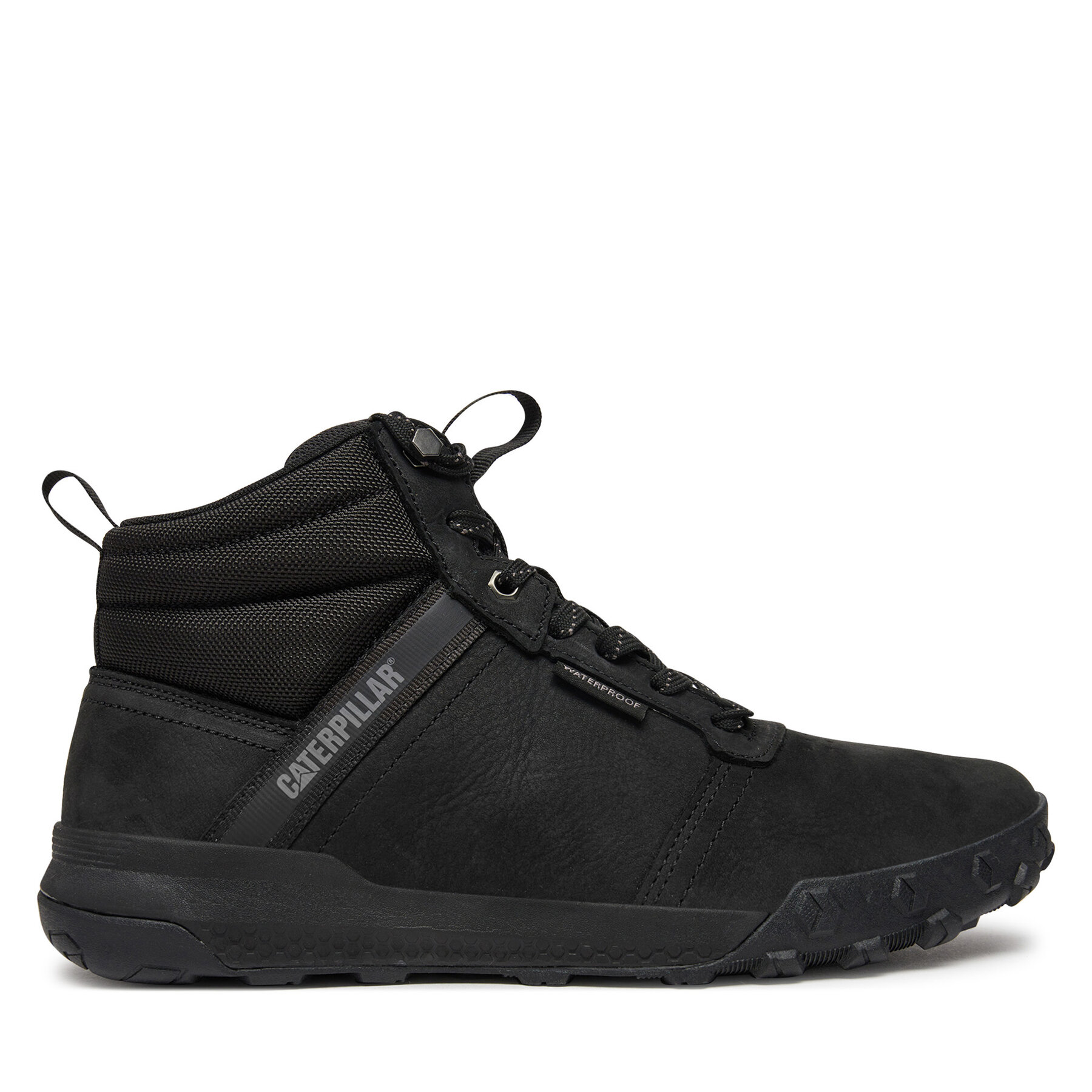 Šnurovacia obuv CAT Footwear HEX MID WP P726103 Čierna