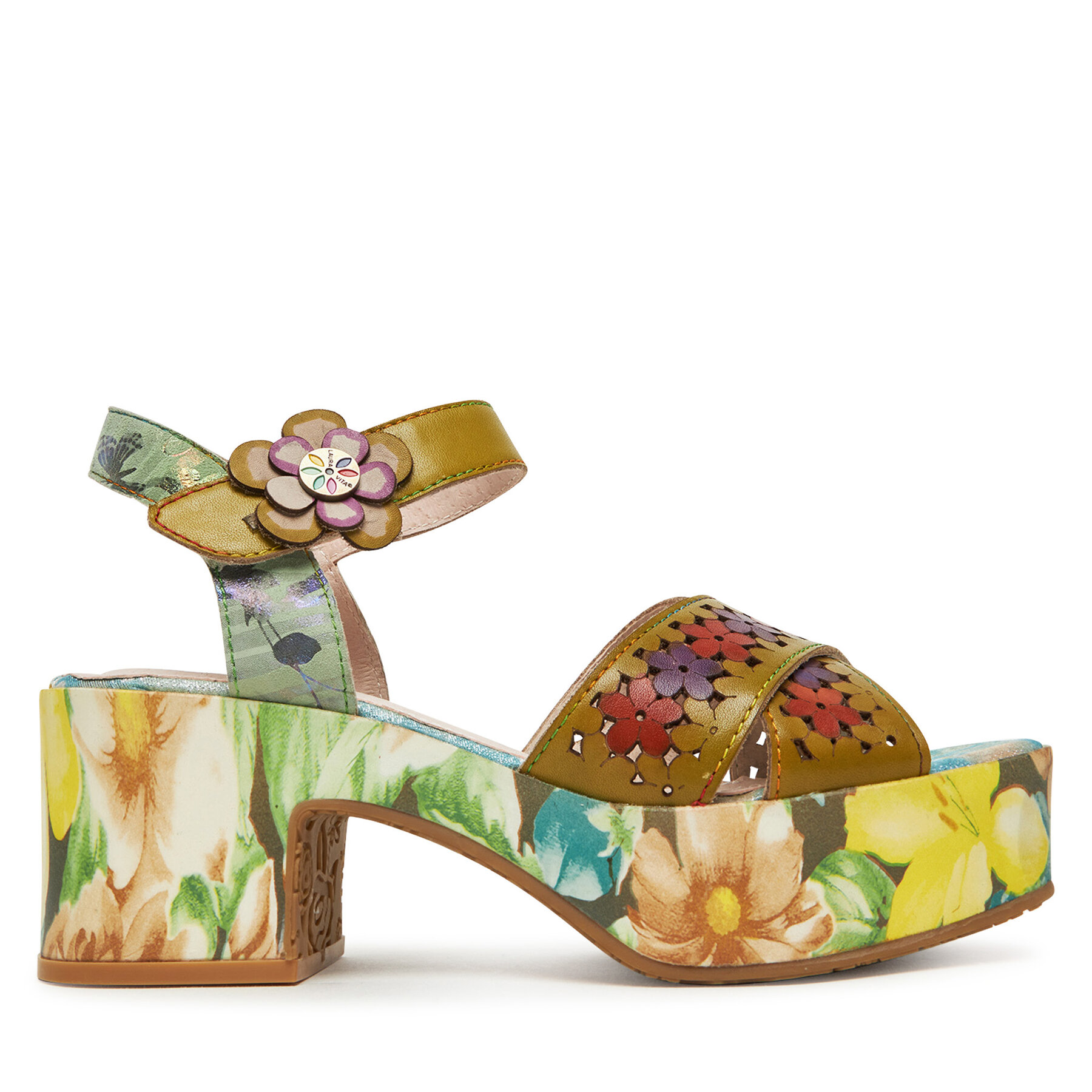 Σανδάλια Laura Vita Paulao 09 Έγχρωμο