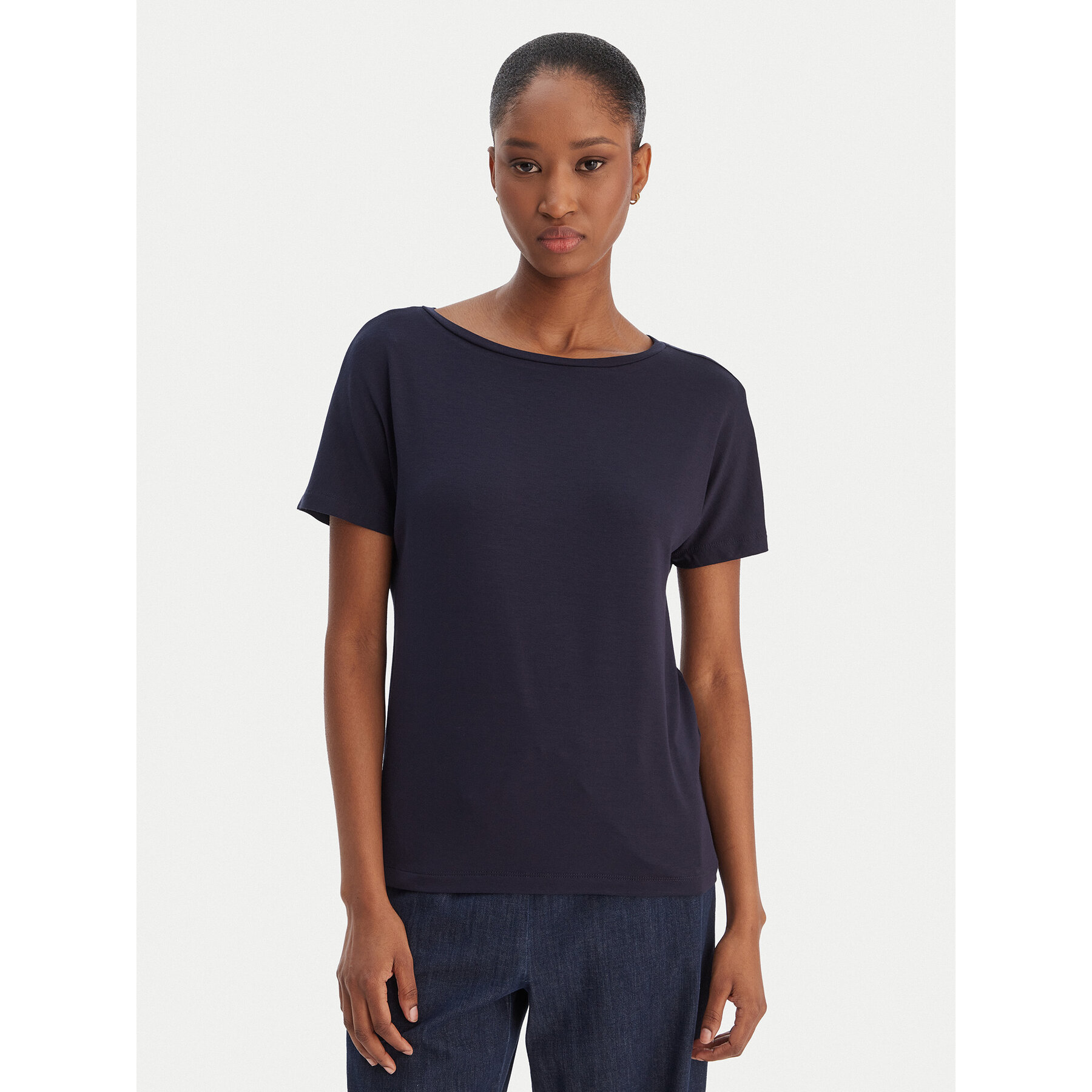 Marella T-shirt Emme by Marella Fervida 2615971021 Tamnoplava Regular Fit