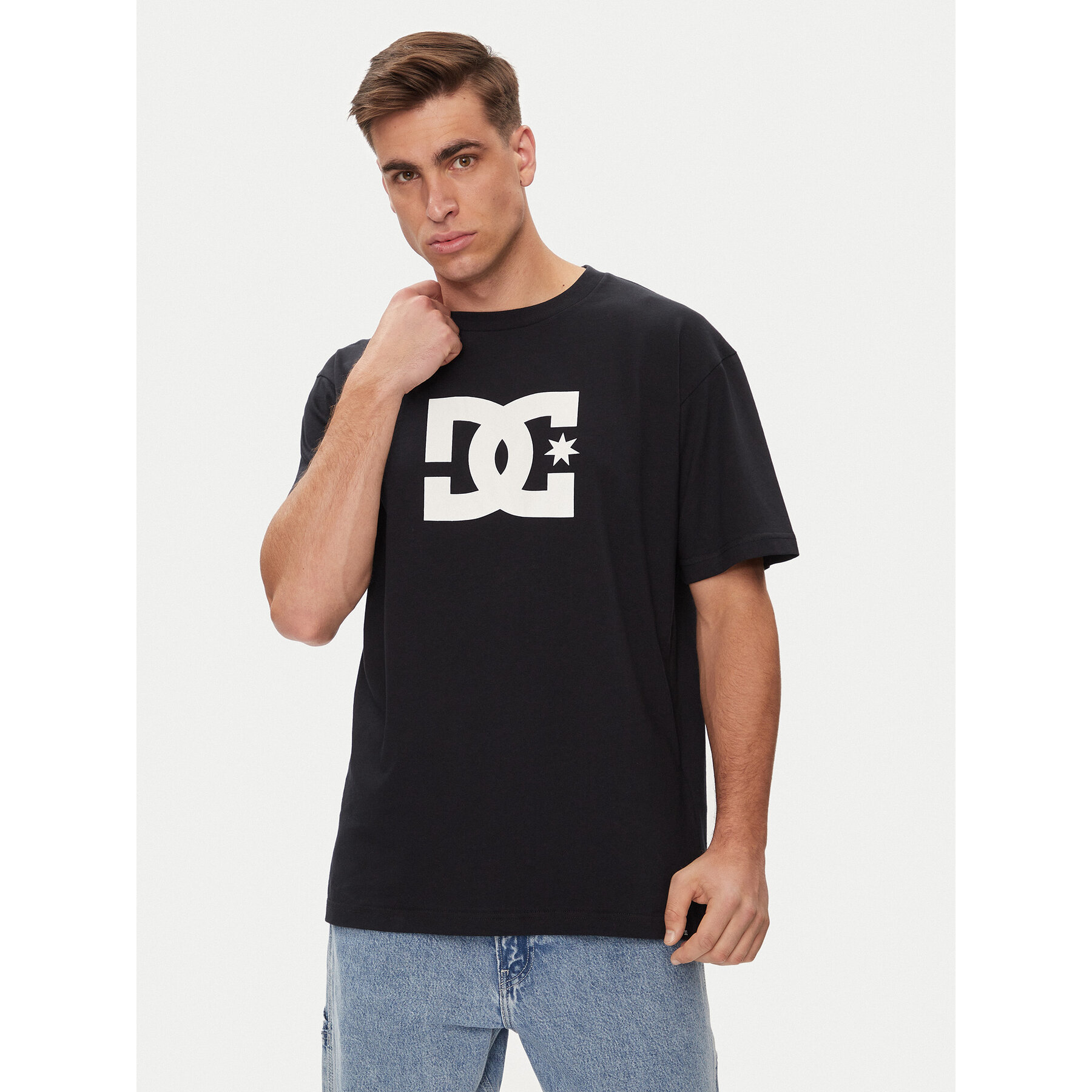 DC Shoes Majica Dc Star Hss ADYZT05373 Črna Regular Fit