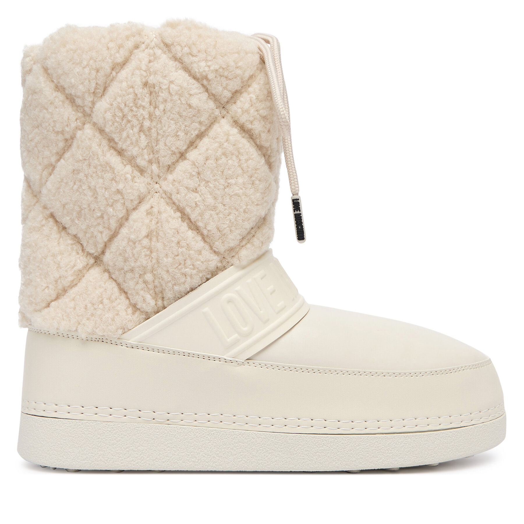 Škornji za sneg LOVE MOSCHINO JA24422G0NISJ12B Écru