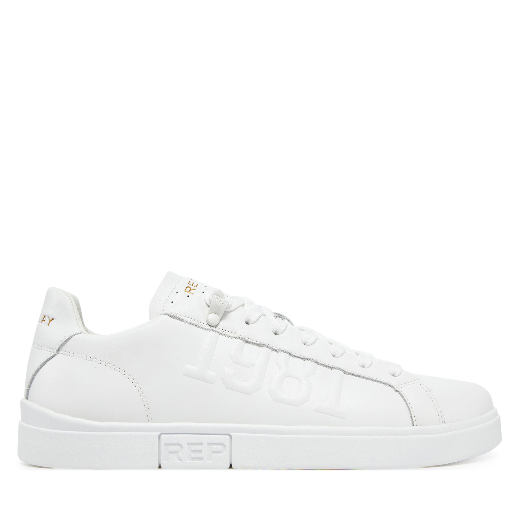 Pánske Sneakersy REPLAY, Rozmer: 45, Biela, GMZ3P .000.C0037L