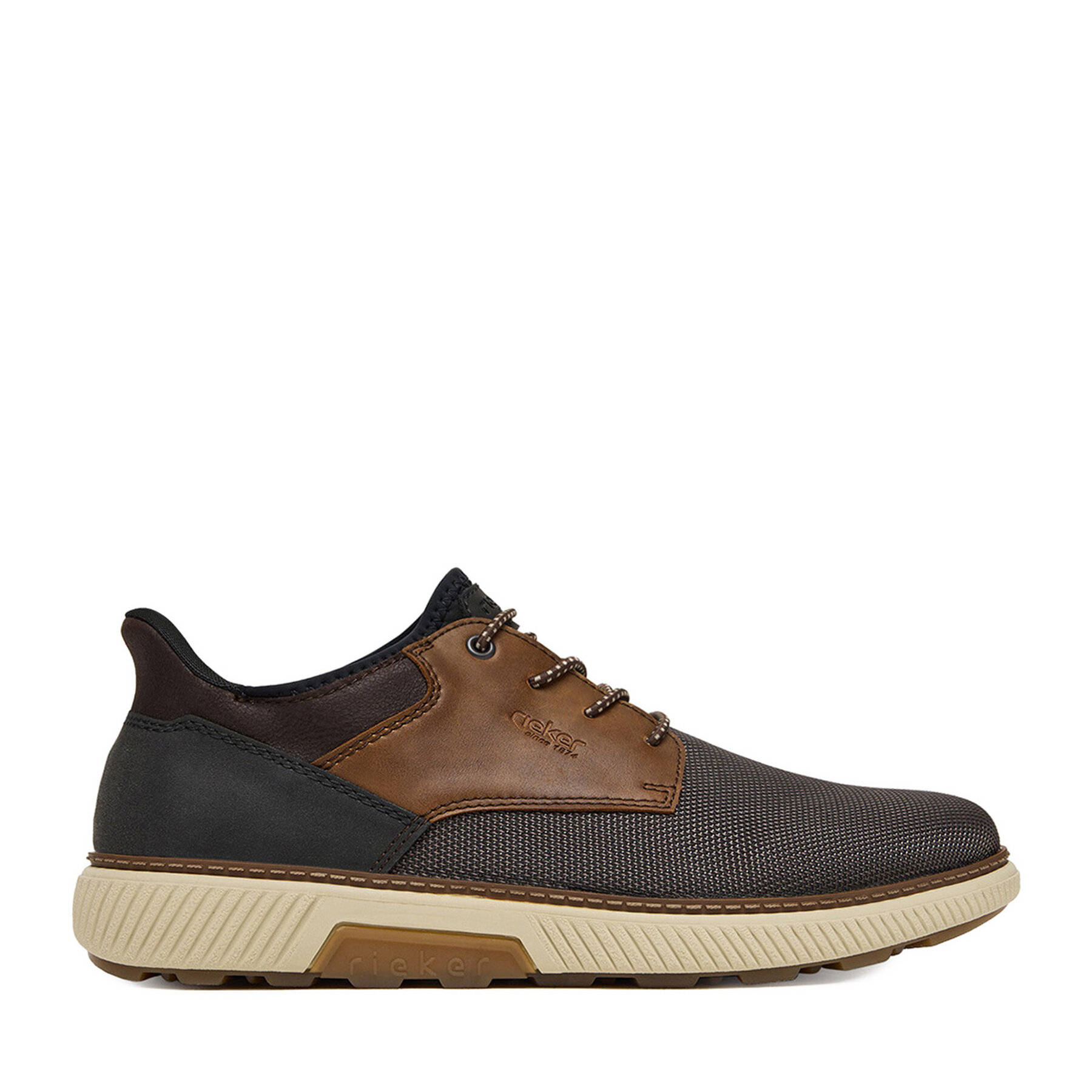 Sneakersy Rieker B3357-25 Hnedá