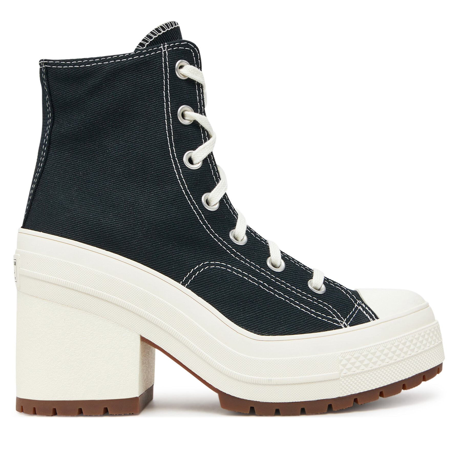 Bakancs Converse Chuck 70 De Luxe Heel A05347C Fekete