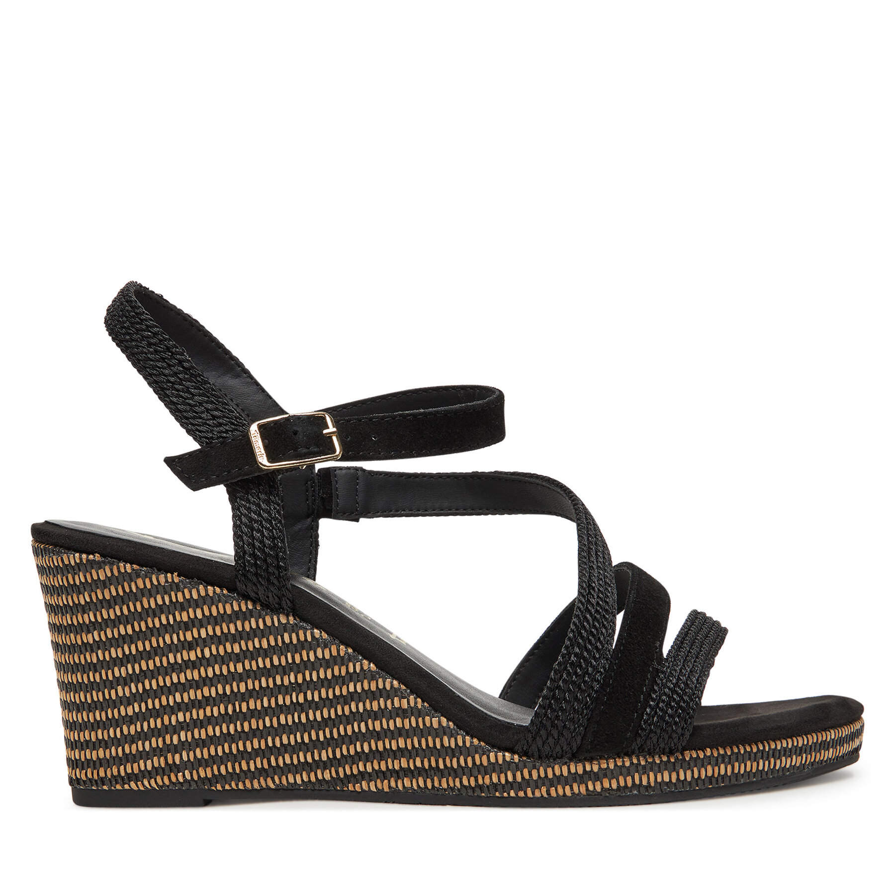 Női Espadrilles Tamaris, Méret: 37, Fekete, 1-28323-44