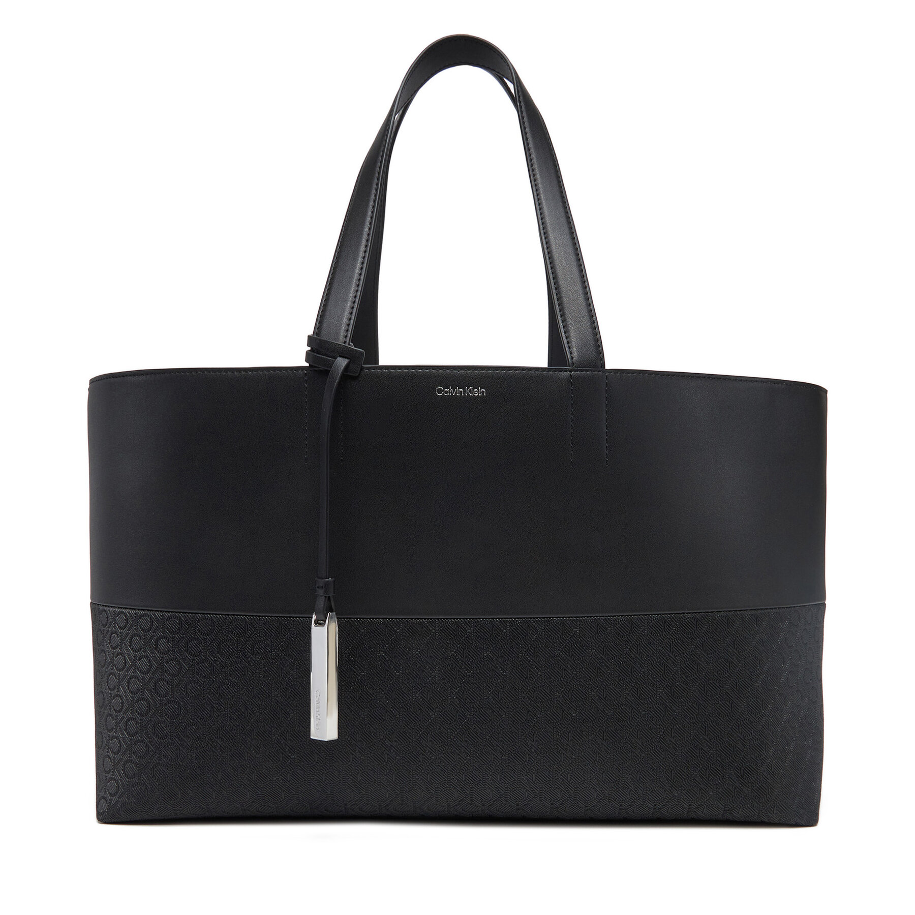 Borsetta Calvin Klein Ck Mixmedia Shopper_Mono K60K613166 Nero