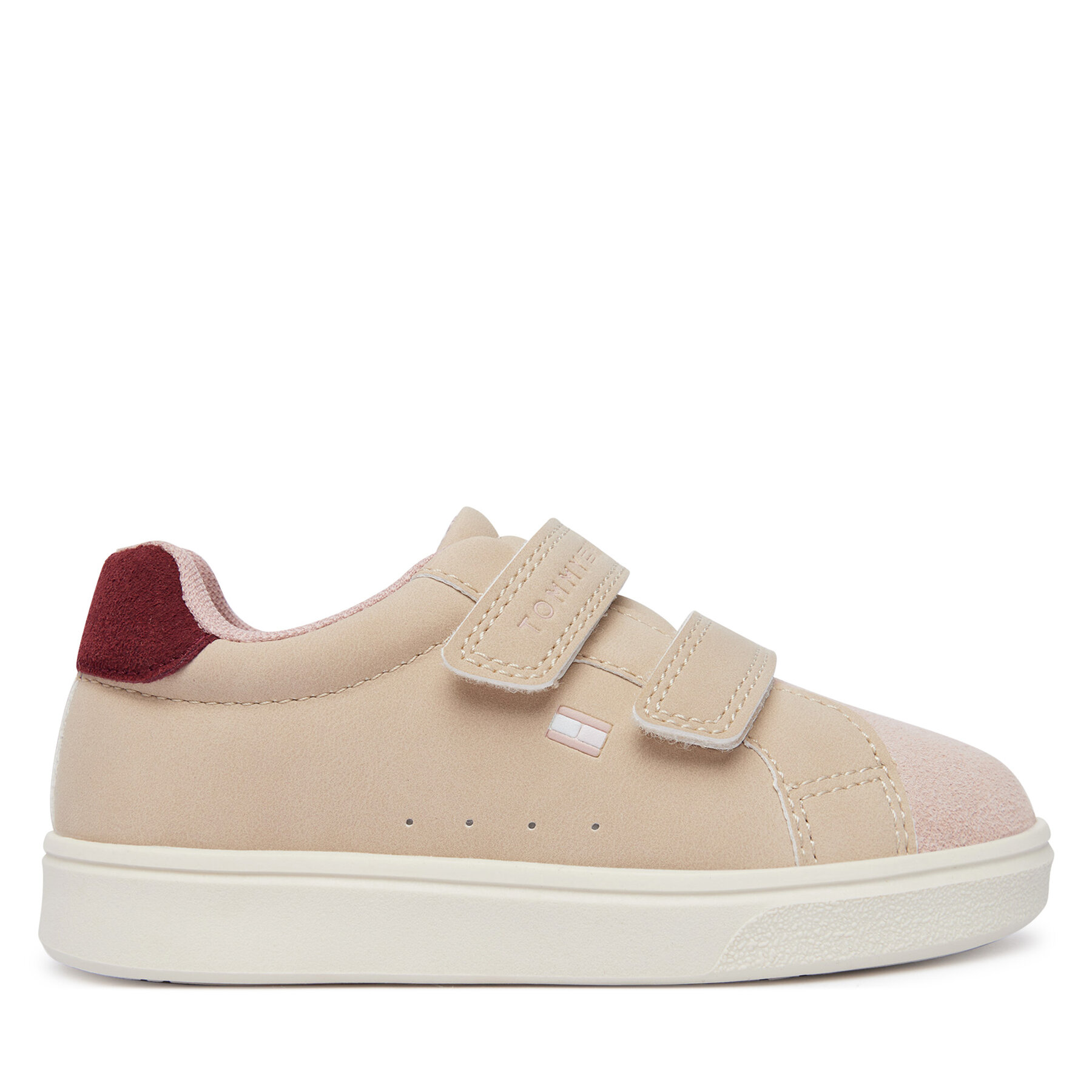 Tenisice Tommy Hilfiger Low Cut Velcro Sneaker T1A9-35062-0315 M Svijetlo bež
