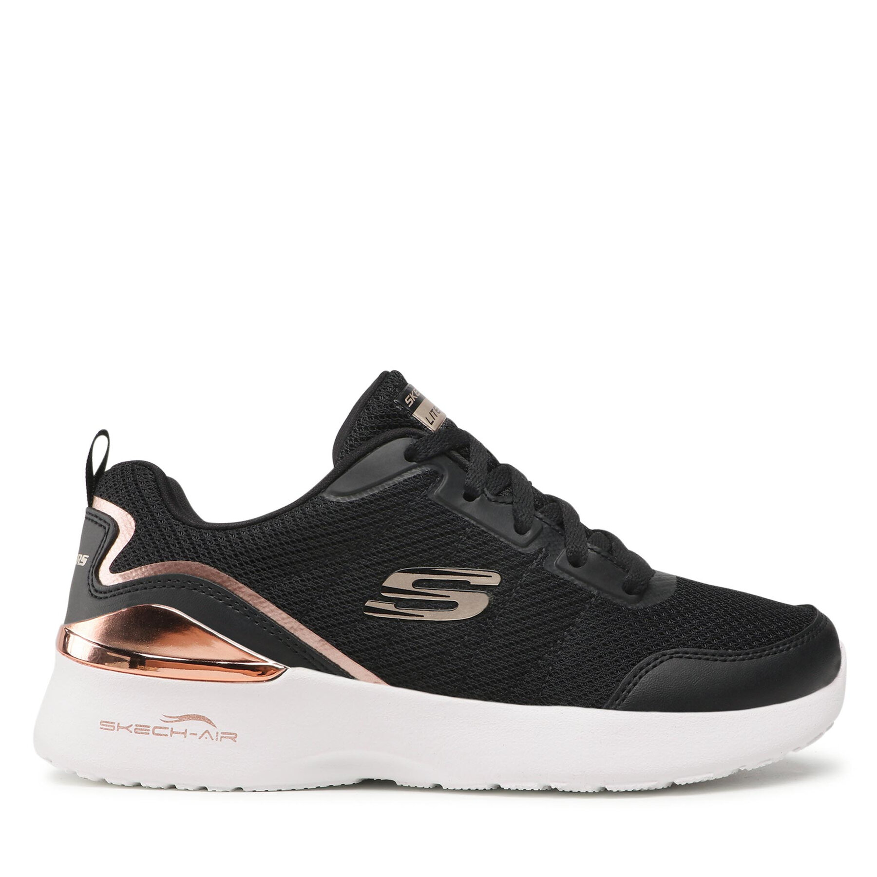 Damskie Sneakersy Skechers, Rozmiar 35.5 Czarny The Halcyon 149660/BKRG