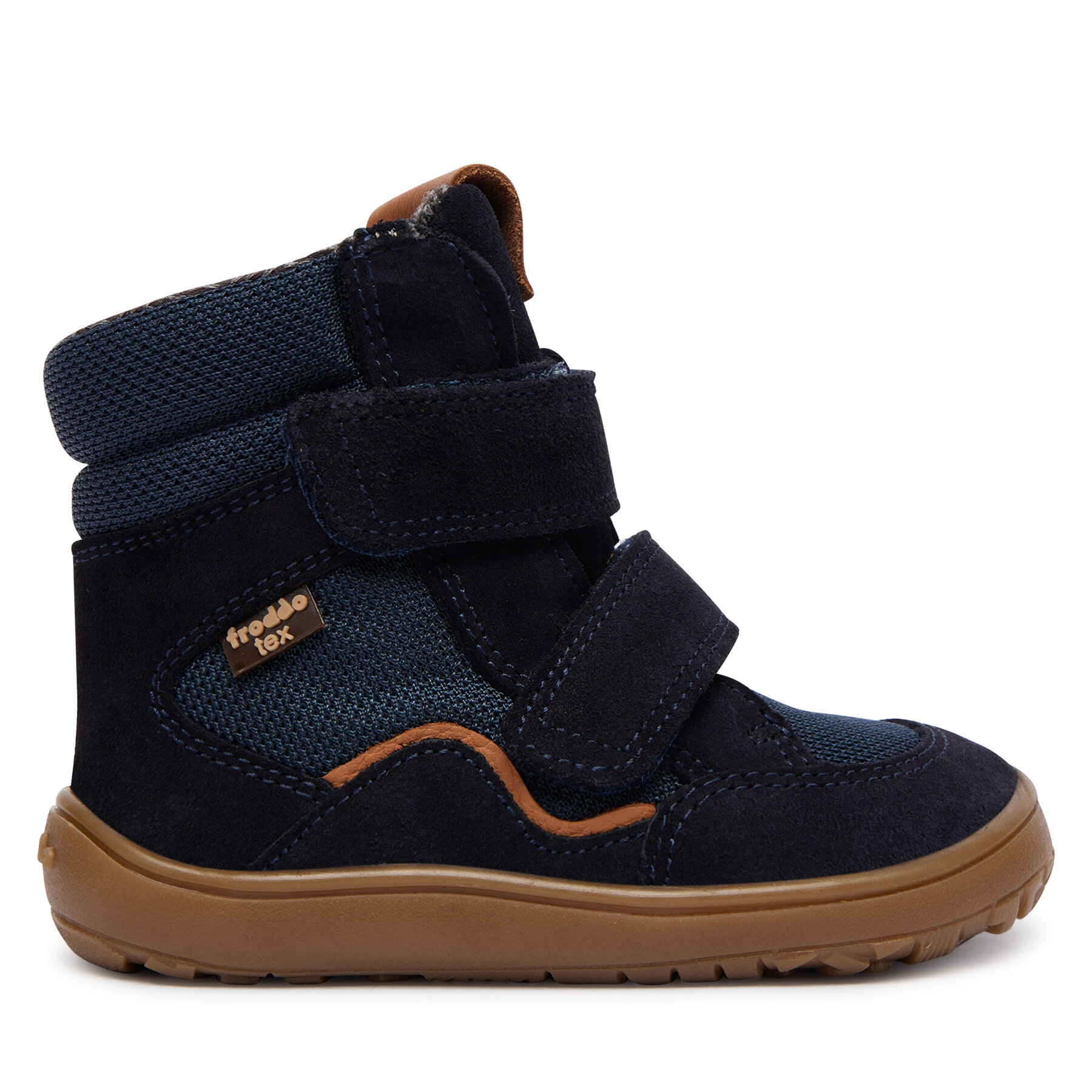 Čižmy Froddo Barefoot Tex Winter Tl G3160247-T M Tmavomodrá