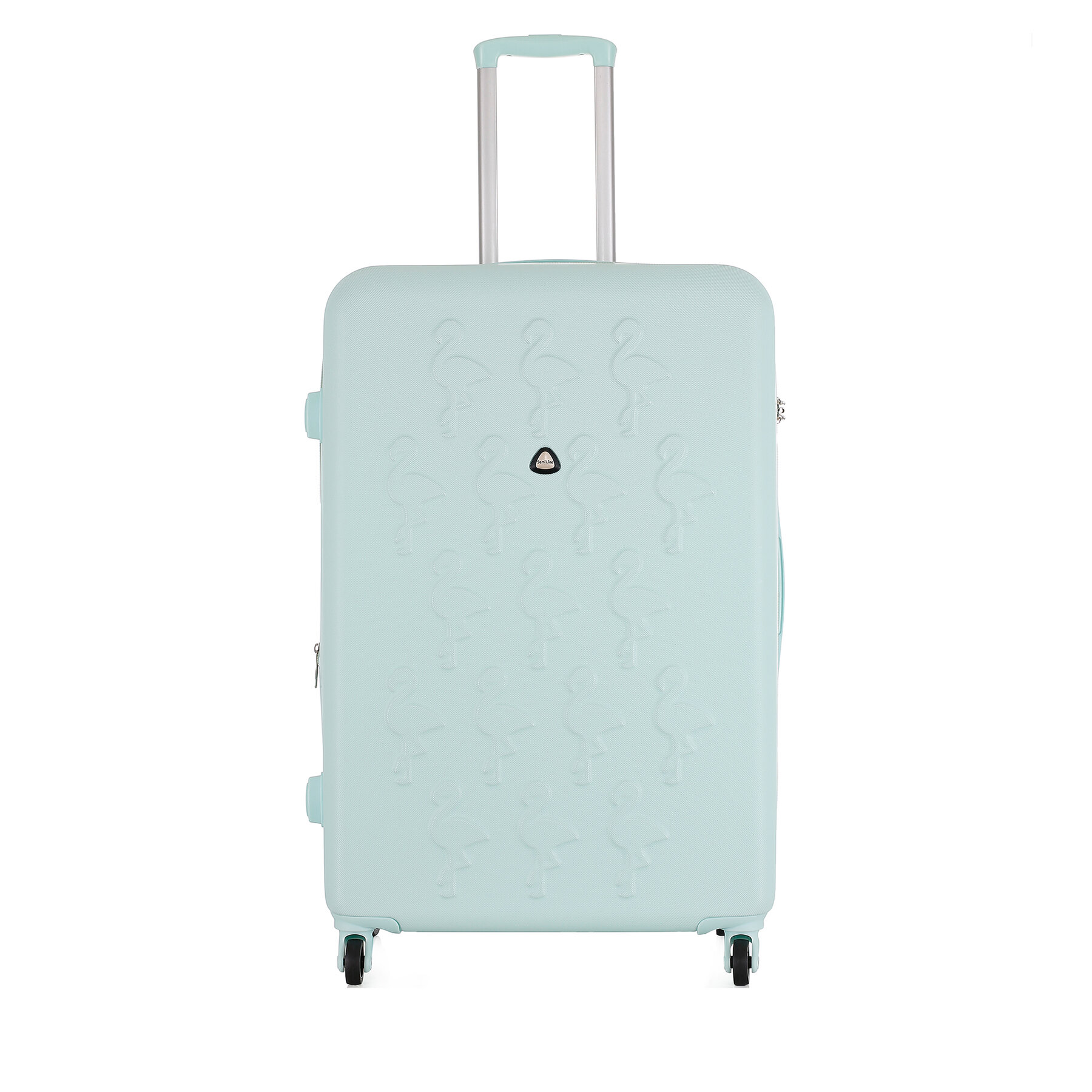 Valigia grande Semi Line T5927-3 Turchese