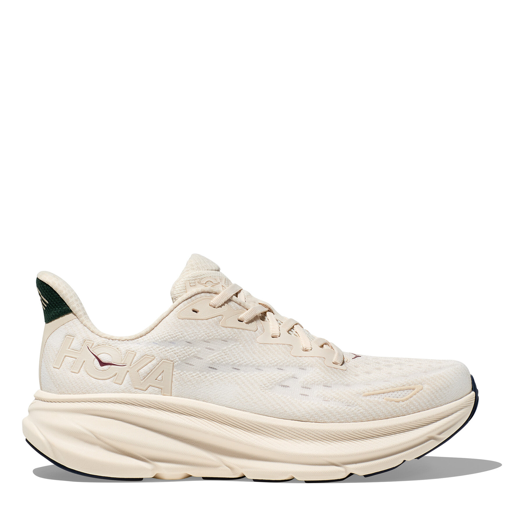 Uomo Scarpe running Hoka, Taglia 42, Écru, Clifton 9 1127895, taglia : 42