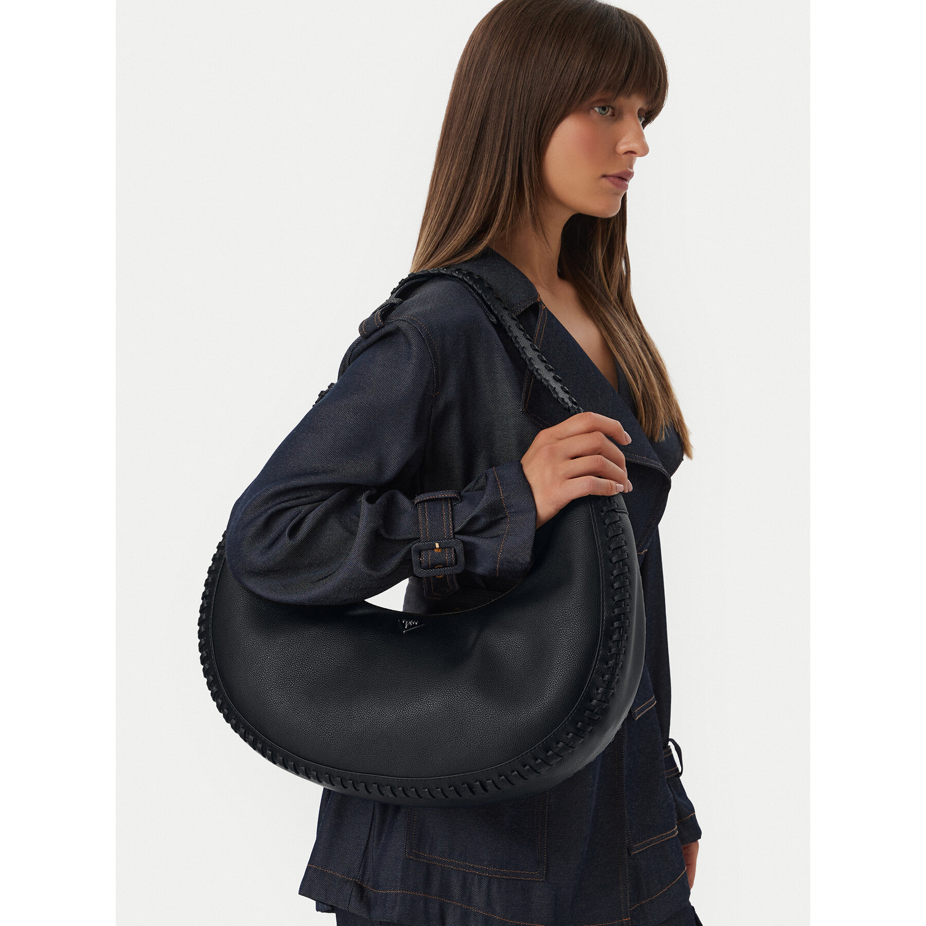 Дамска чанта Guess Petra HWBG97 50020 Черен