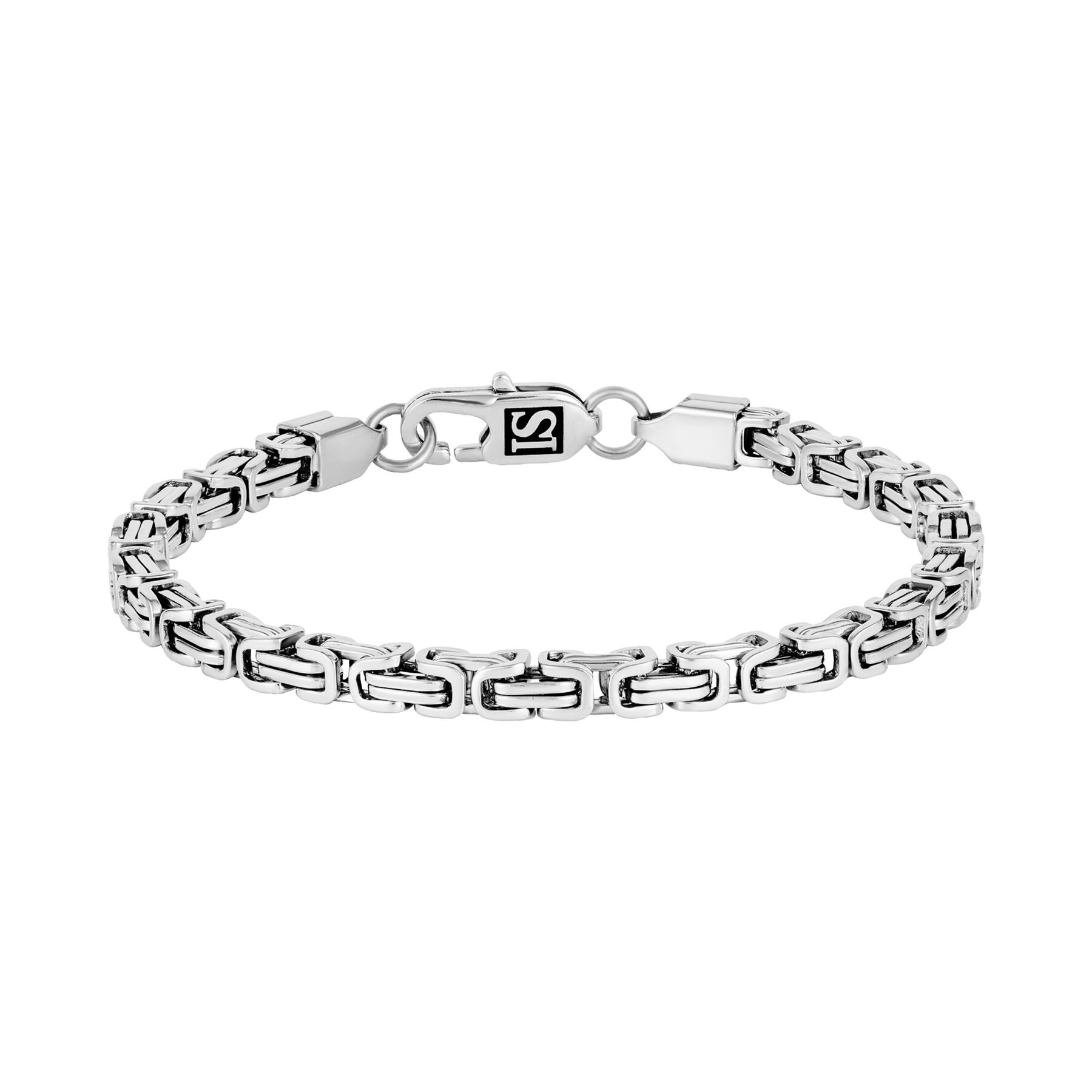 Bransoletka ICED STUFF, Rozmiar 20.5CM Białe złoto Królewska