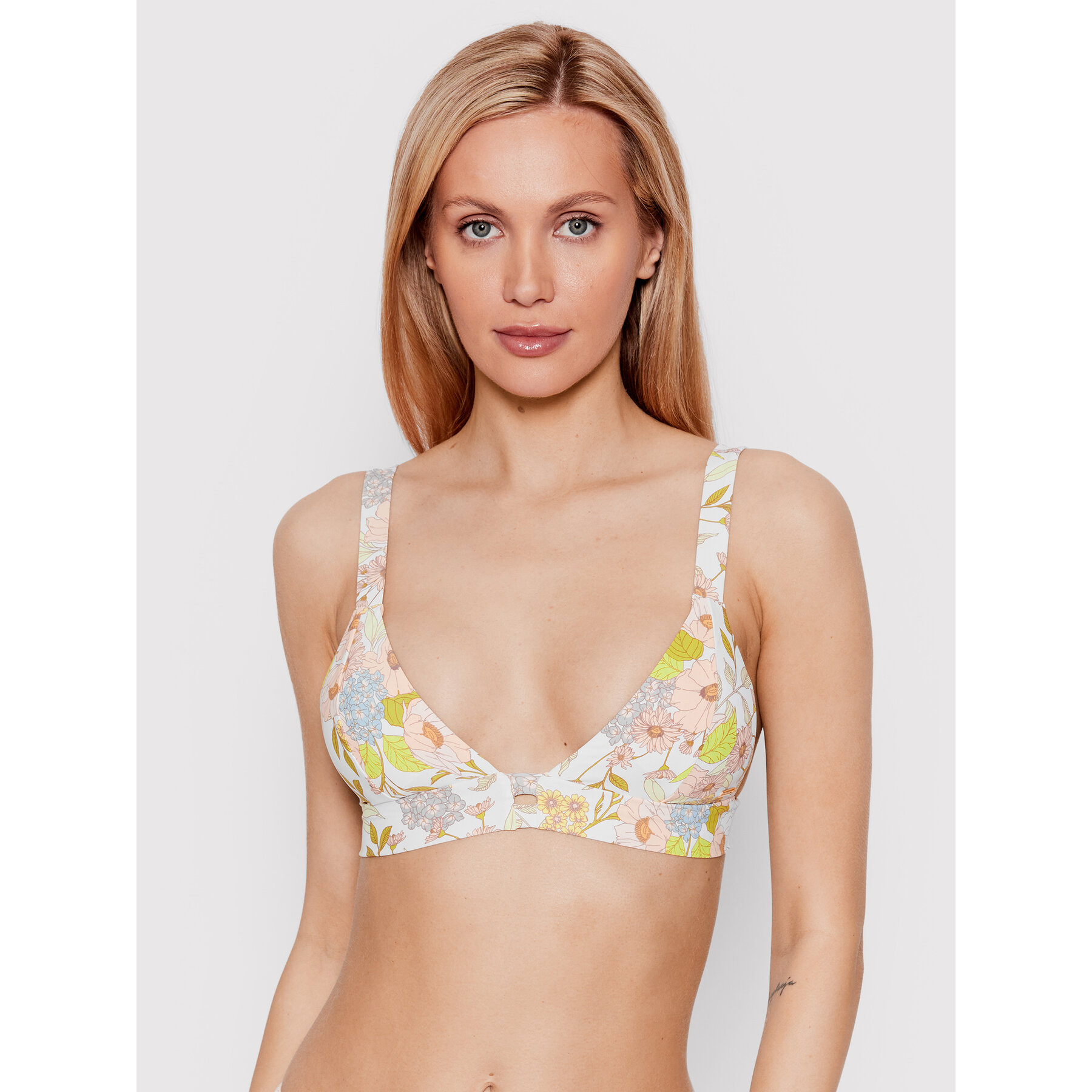 Volcom Bikini-Oberteil Big Poppy O1412200 Bunt
