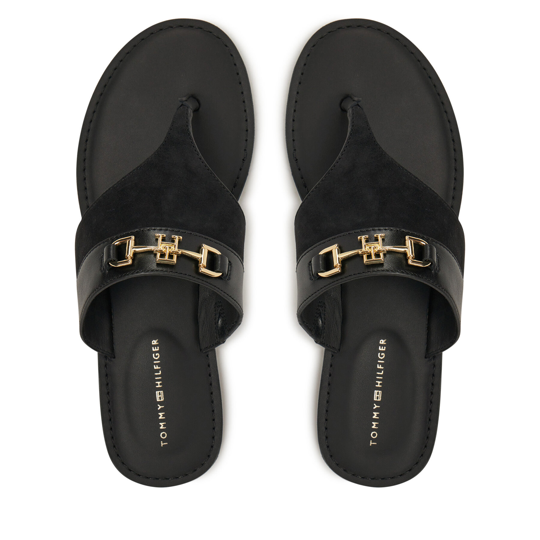 Джапанки Tommy Hilfiger FW0FW08506 Черен