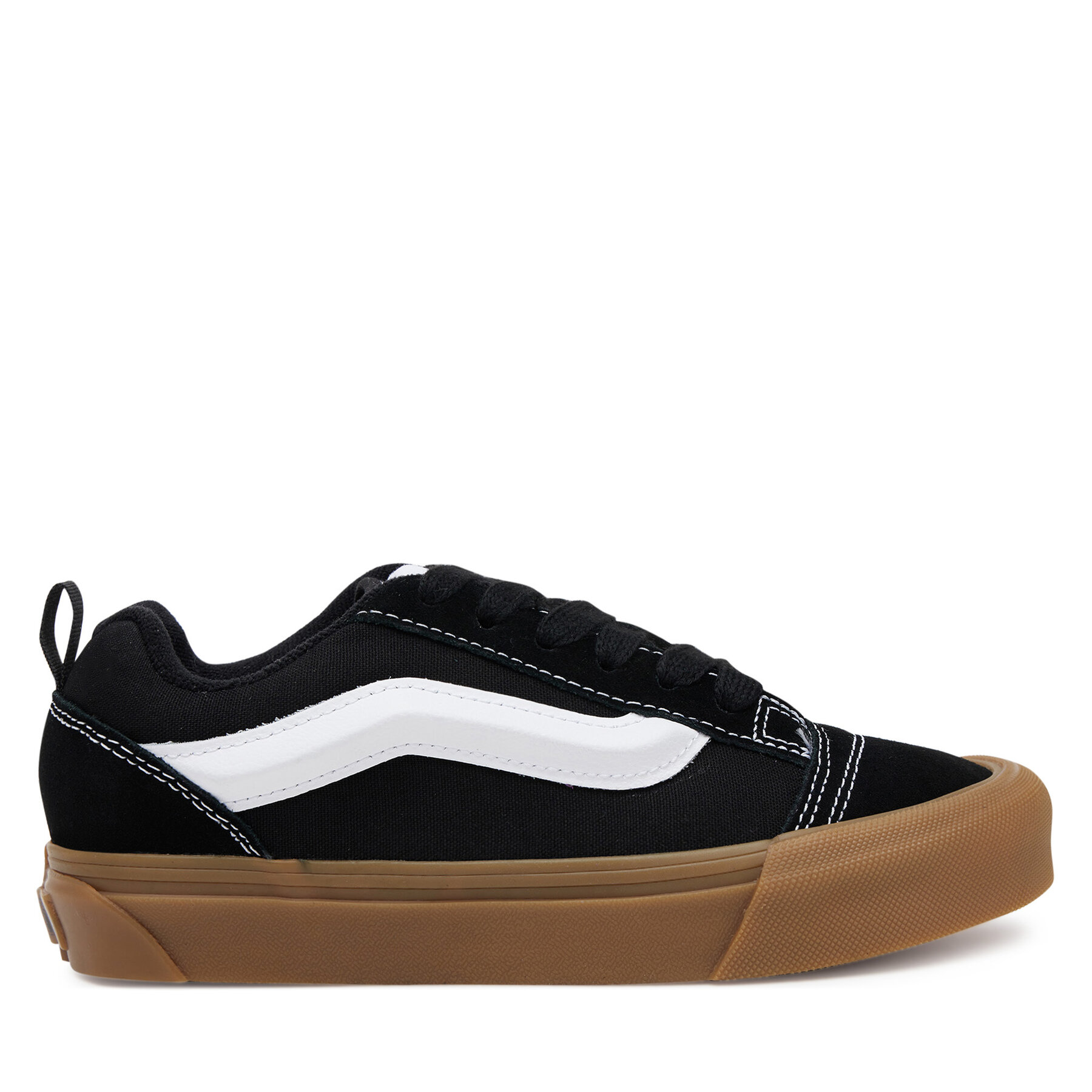 Sneakers Aus Stoff Vans Knu Skool VN0009QCB9M1 Schwarz