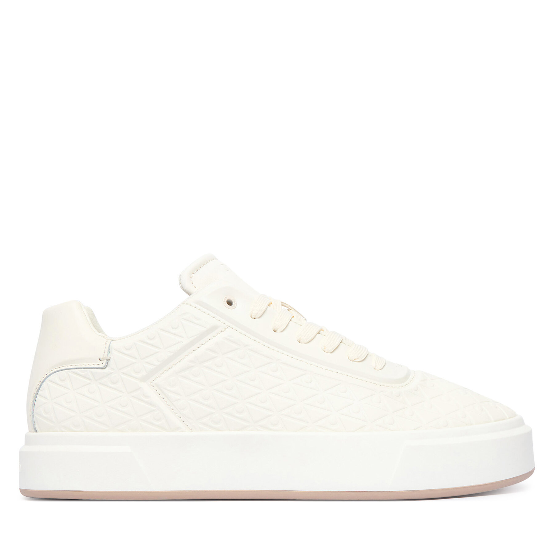 Сникърси Calvin Klein Basket Cup Oxf Lup Hf HM0HM02132 Кремав