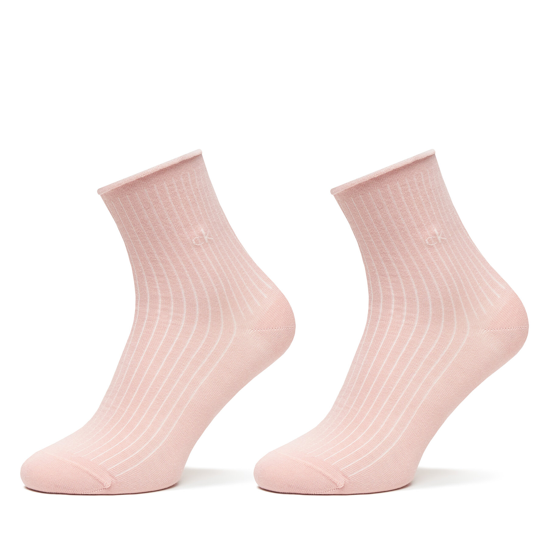 Дълги чорапи Calvin Klein 701229681 Розов