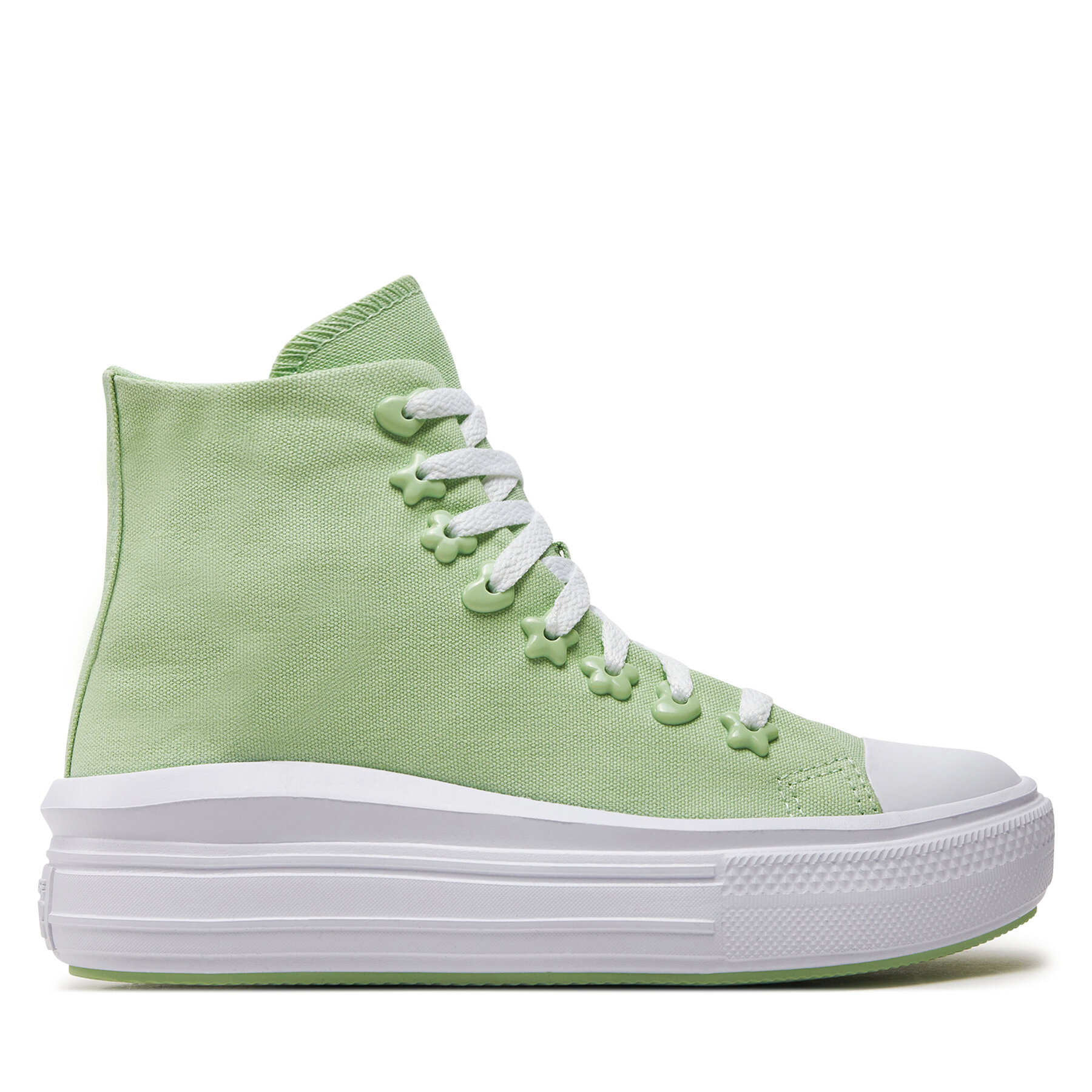Scarpe da ginnastica Converse Chuck Taylor All Star Motion Platform Stars A08100C Verde