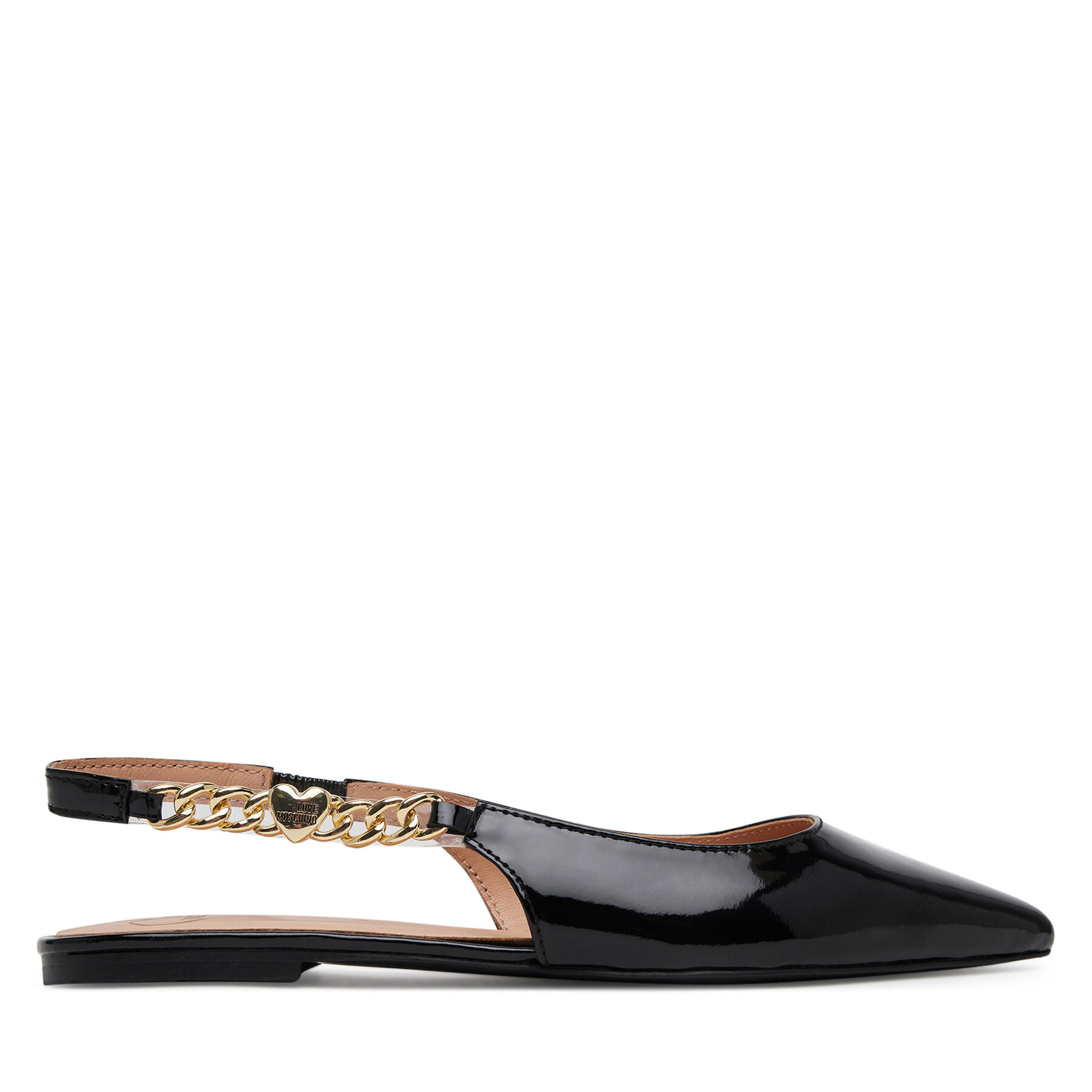 Baleríny LOVE MOSCHINO JA11041G0MIH0000 Černá