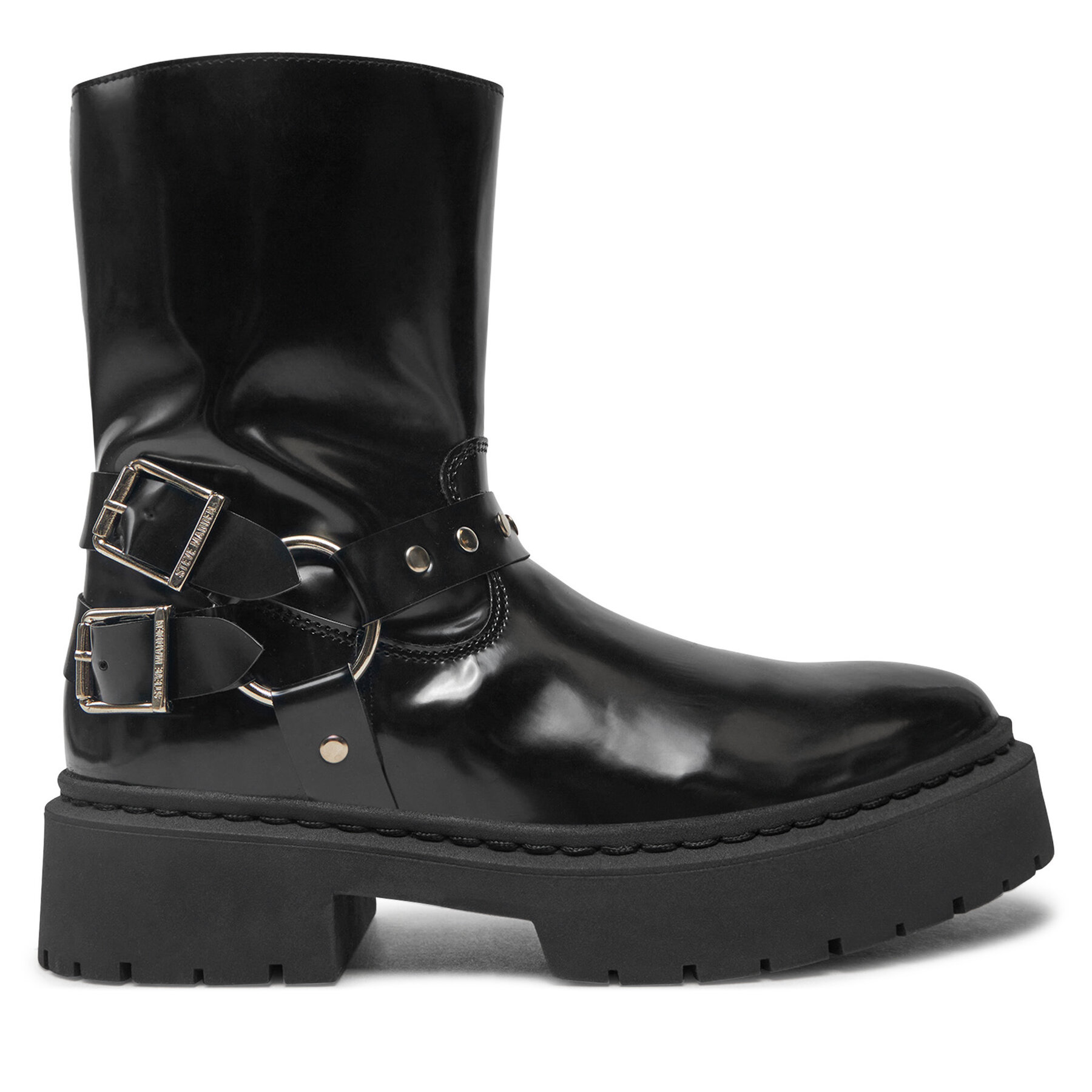 Bokacsizma Steve Madden Zwart SM11003405 Fekete