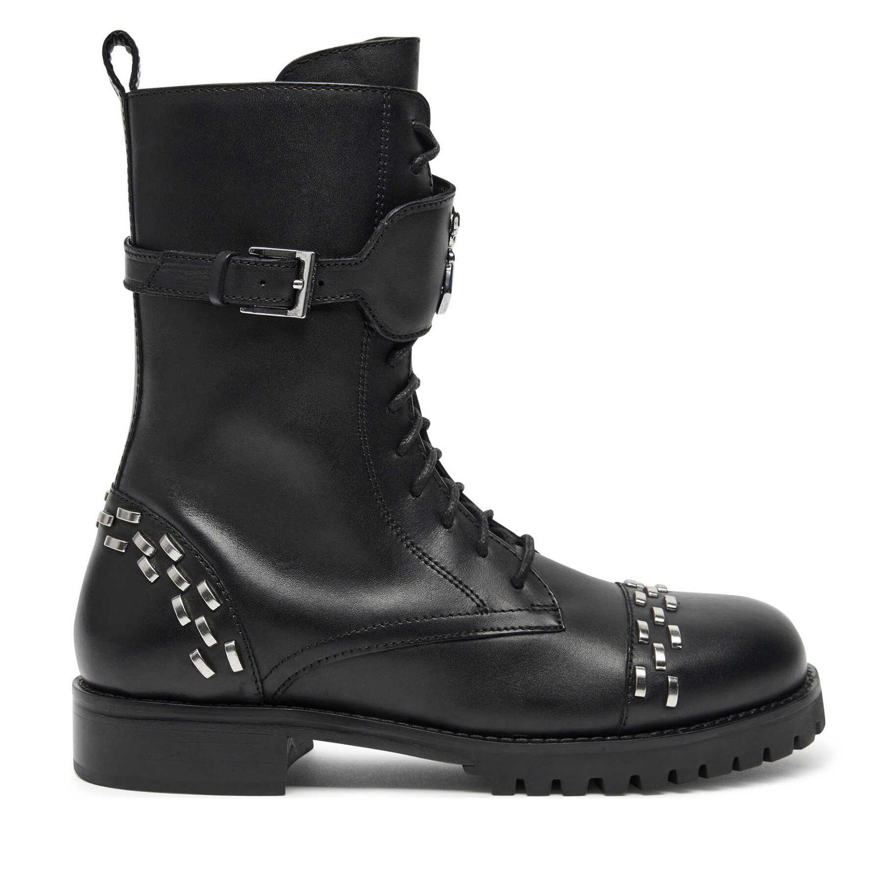 Trappers Patrizia Pepe 8Y0102/L119-K103 Negru