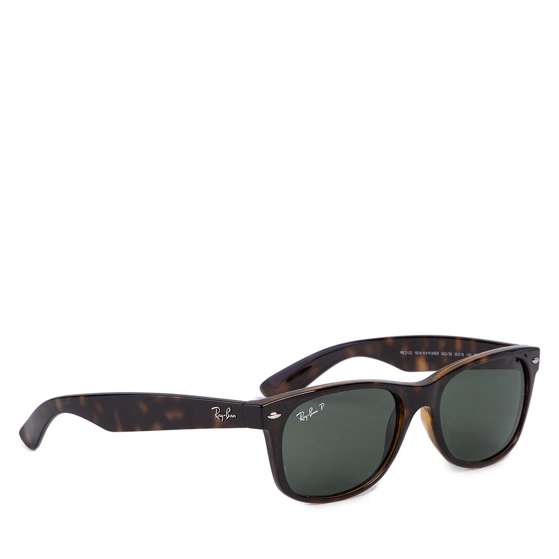 Gafas de sol Ray-Ban New Wayfarer 0RB2132 902/58 Marrón