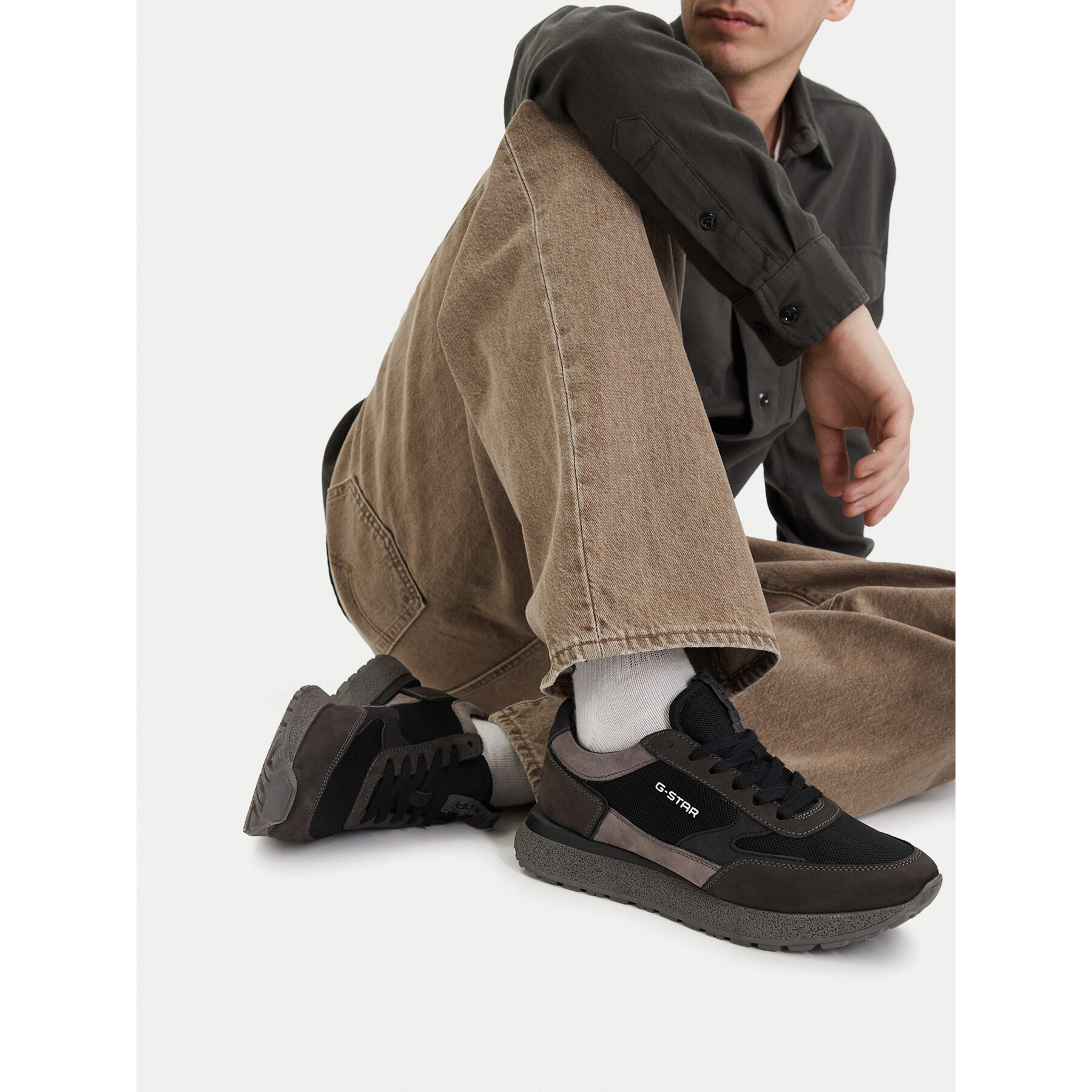 Sneakersy G-Star Raw EO-DAIIONA-01 MI08 Čierna