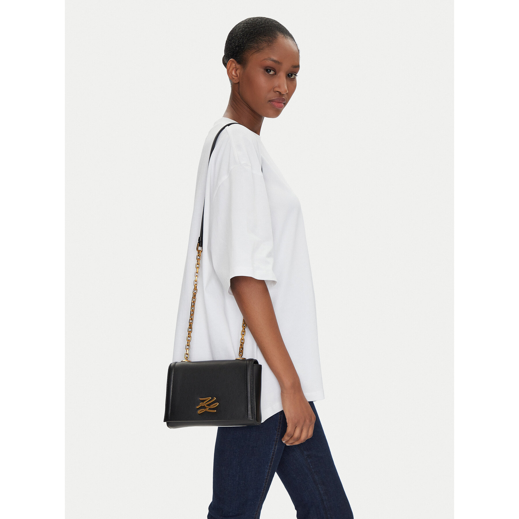 Borsetta KARL LAGERFELD A1W30174 Nero