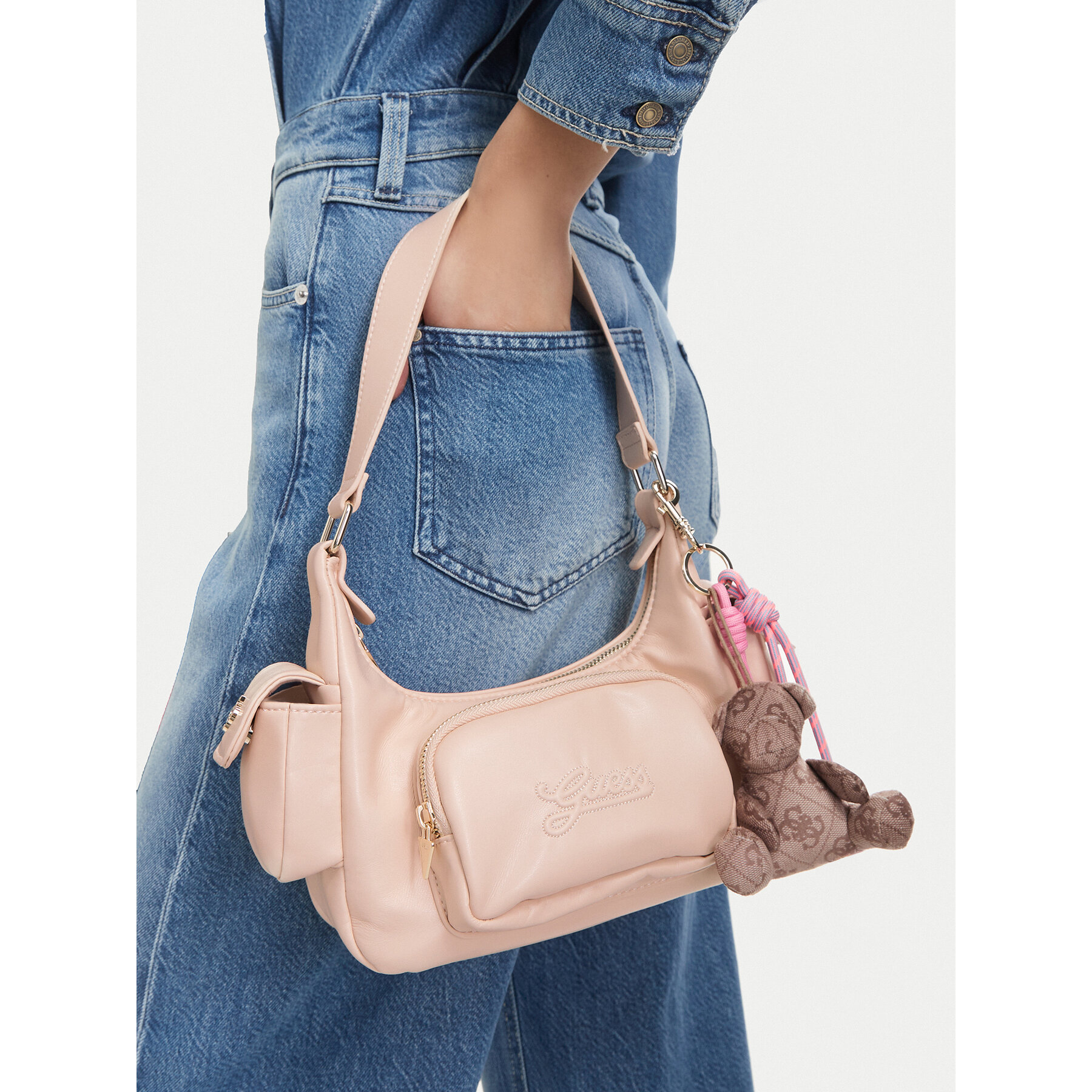 Kabelka Guess J6YZ28 W2574 Svetloružová
