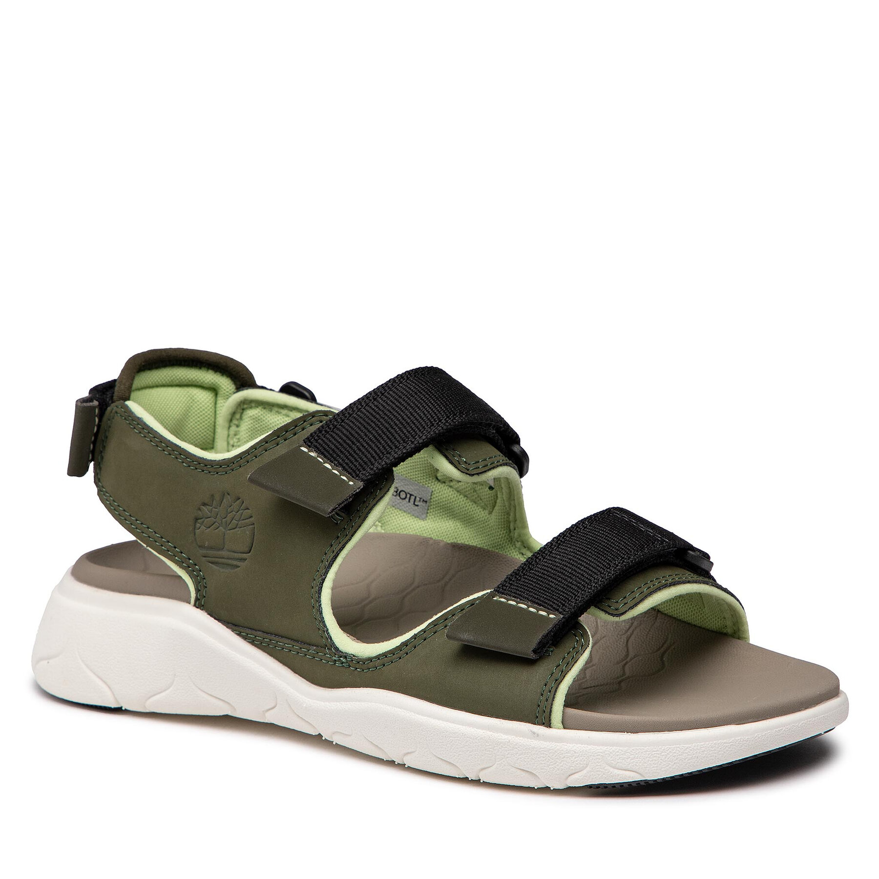 Sandali Timberland Tbl Whitehaven Backstrap TB0A2AF4A58 Dark Green Leather